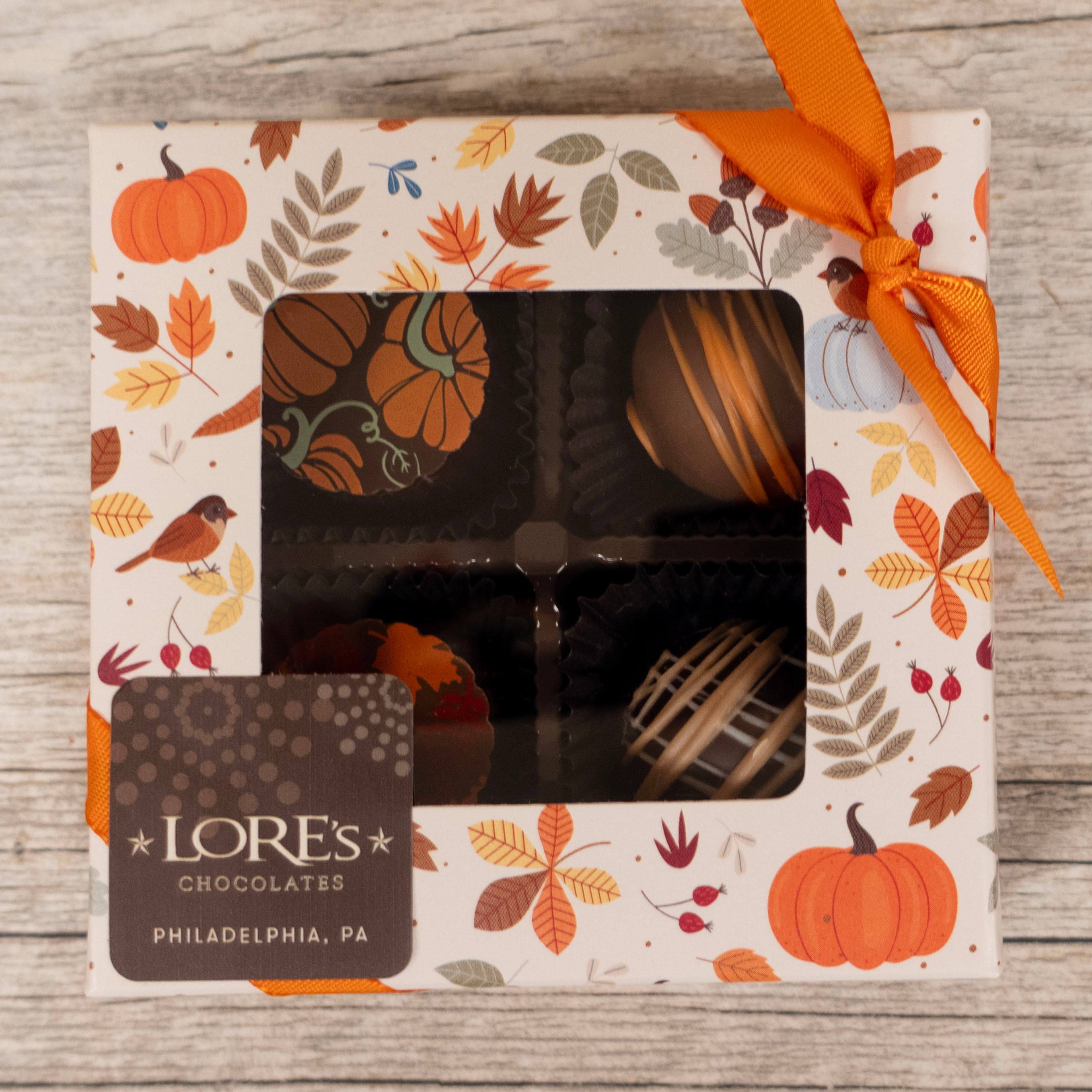 Truffle Fall Halloween Gift Box 4 pc