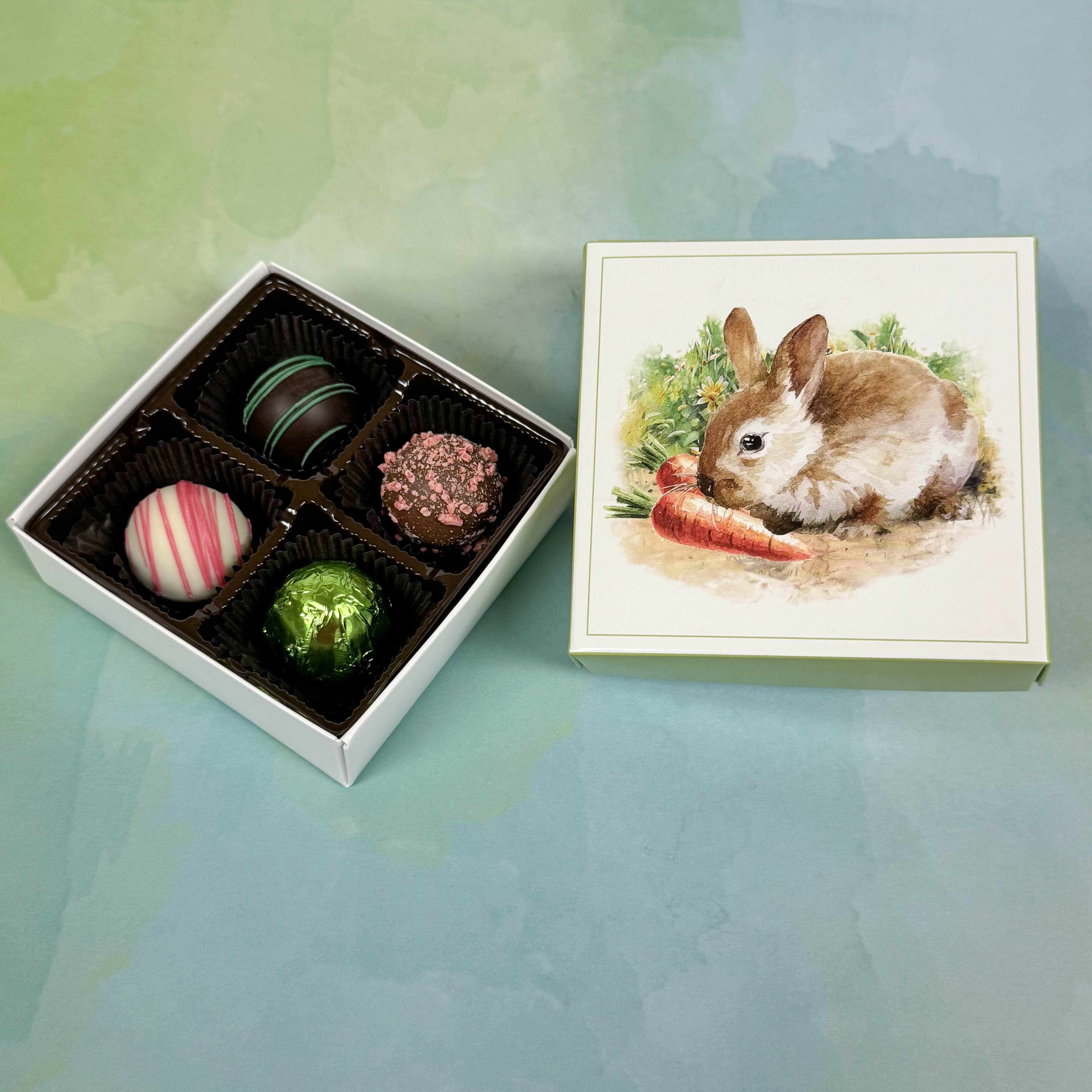 Easter Truffle Gift Box 4pc