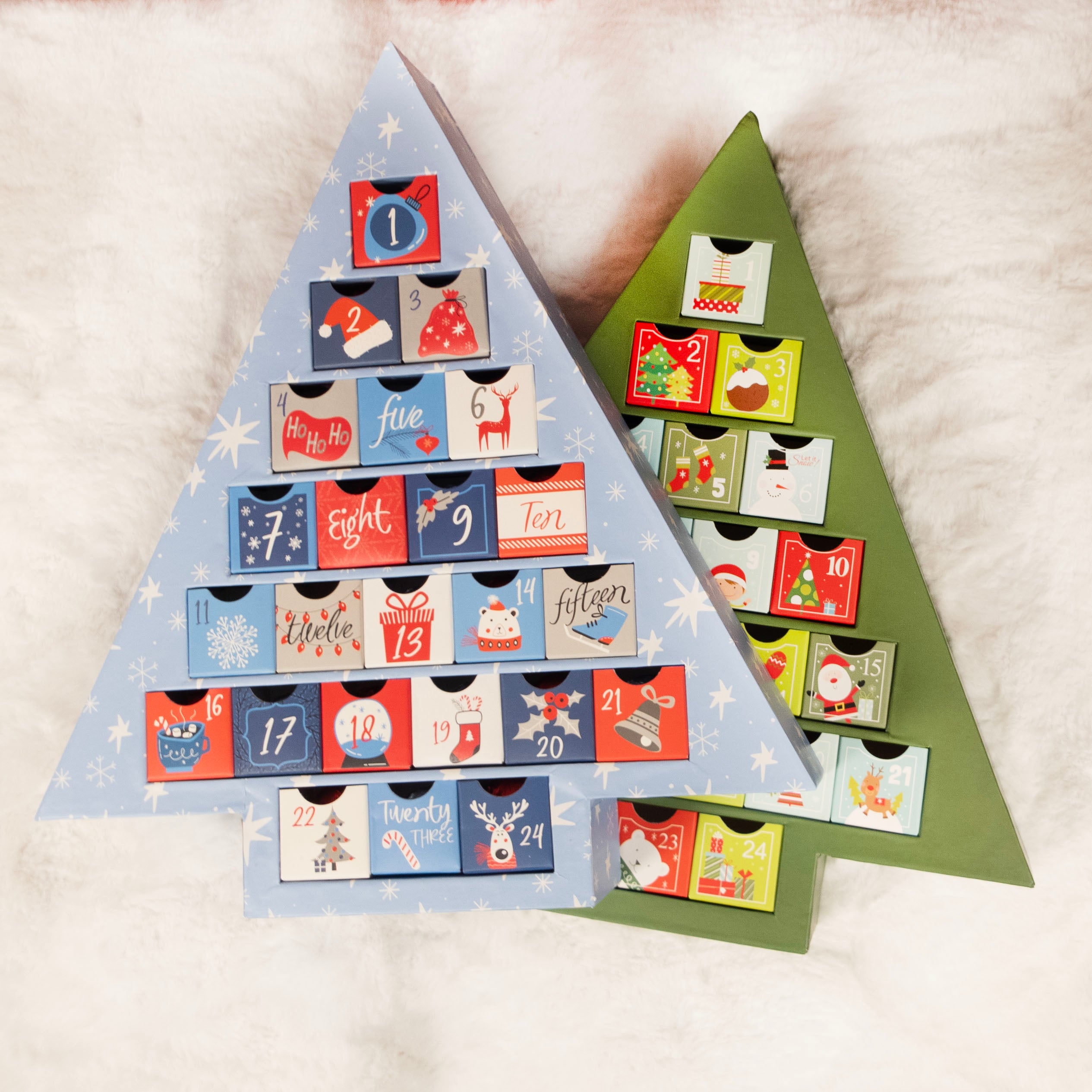 Advent Calendar with Solid Foiled Chocolate