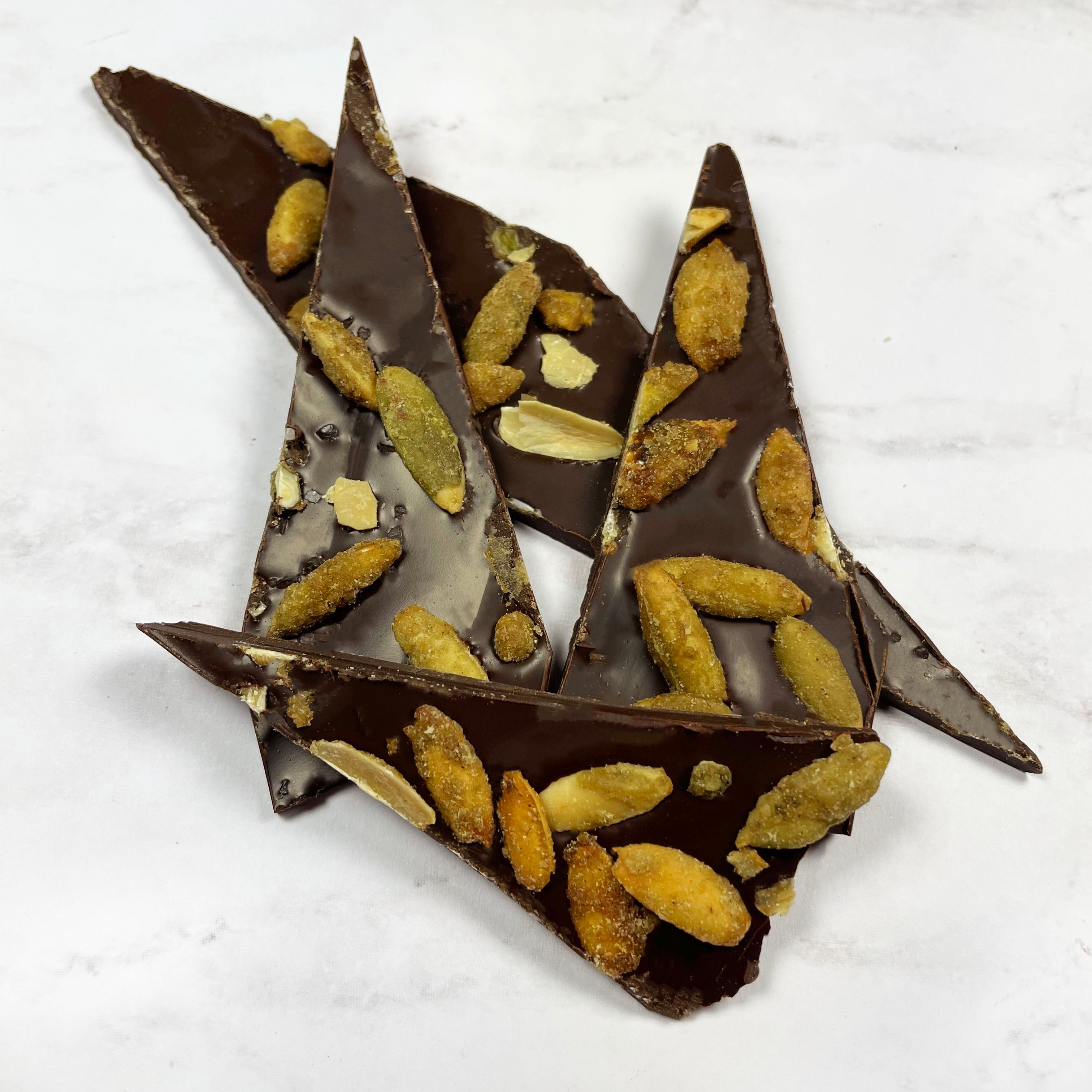Lore's Chocolates Gourmet Toasted Pumpkin Seed Bark