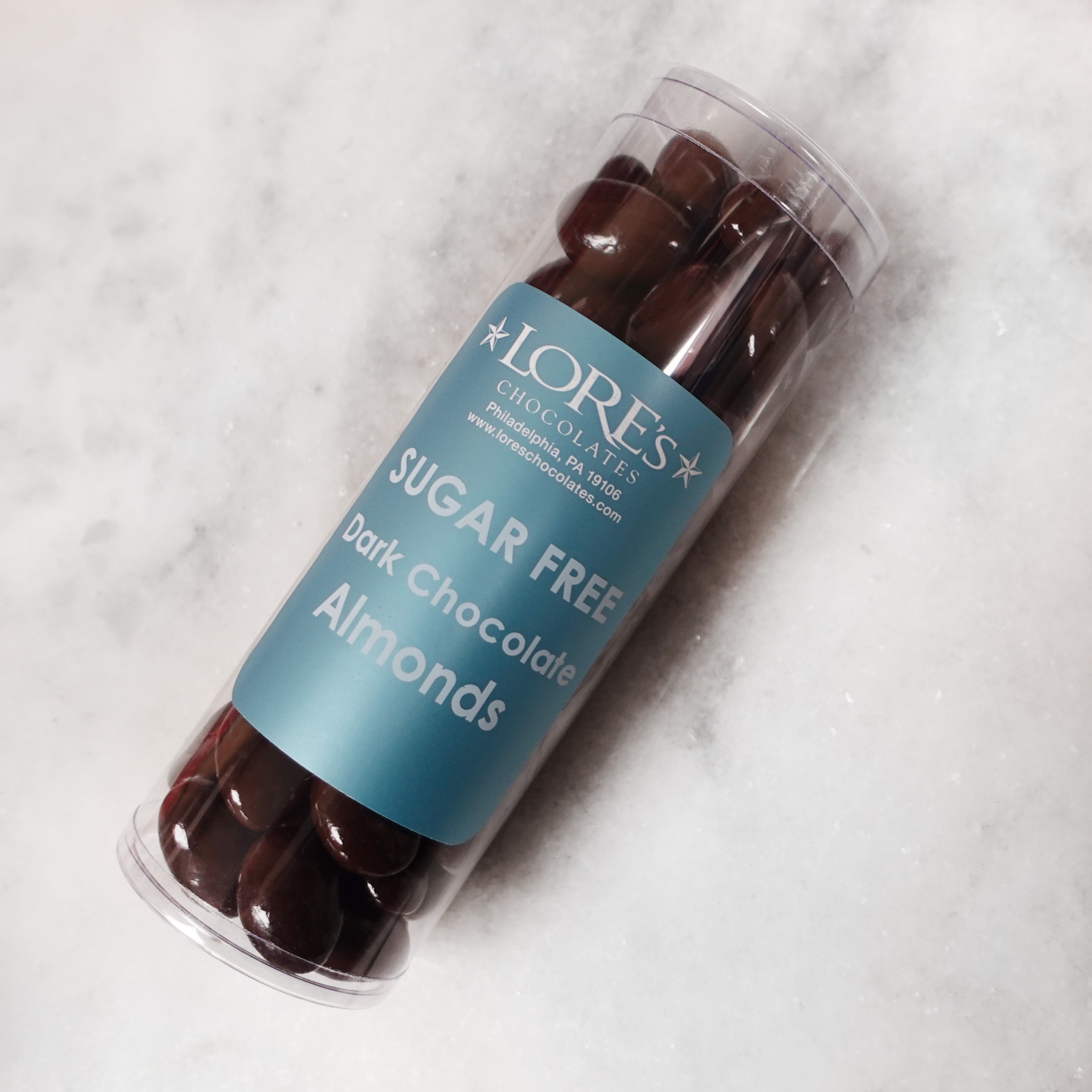 Sugar Free Dark Chocolate Almonds Panned