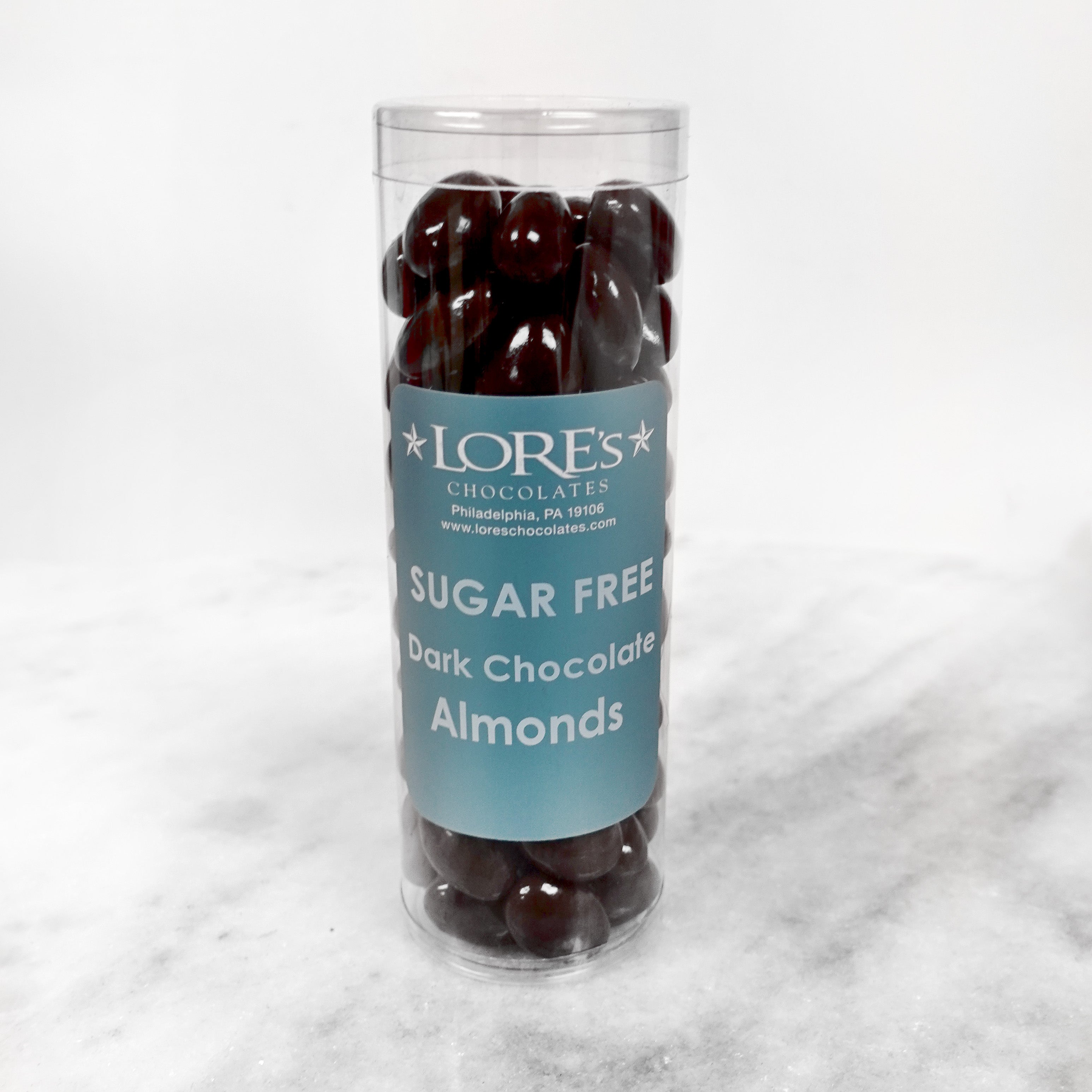 Sugar Free Dark Chocolate Almonds Panned