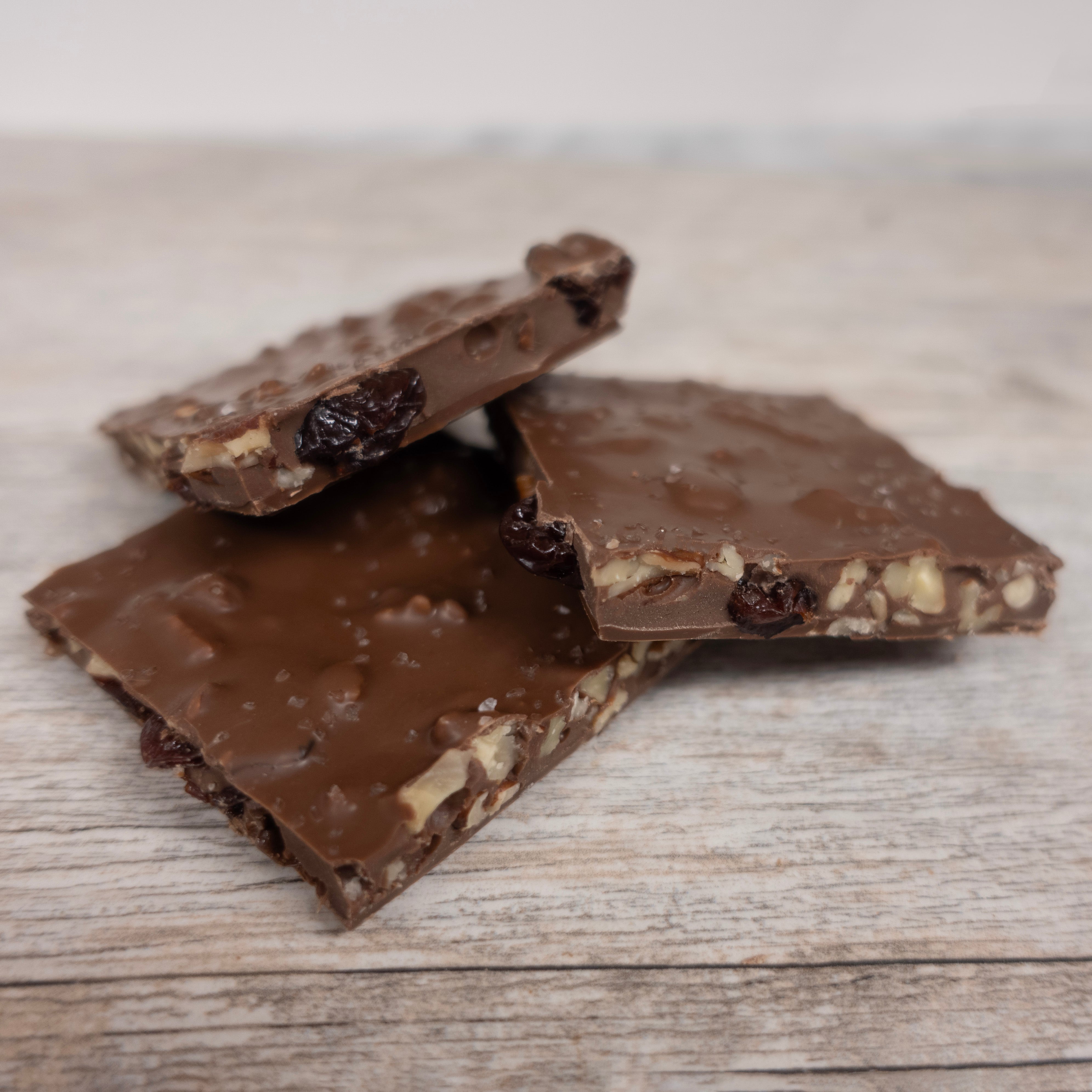 Cherry, Pecan, Sea Salt Bark