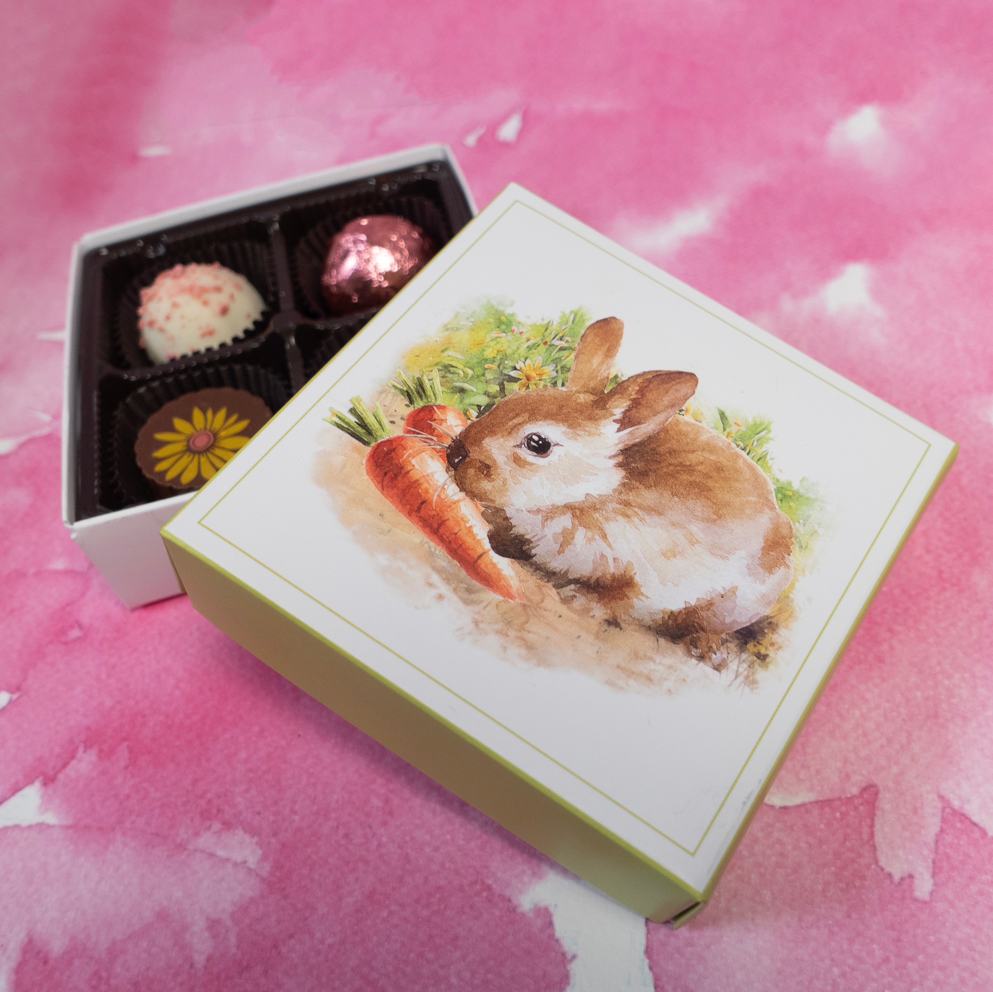 Easter Truffle Gift Box 4pc