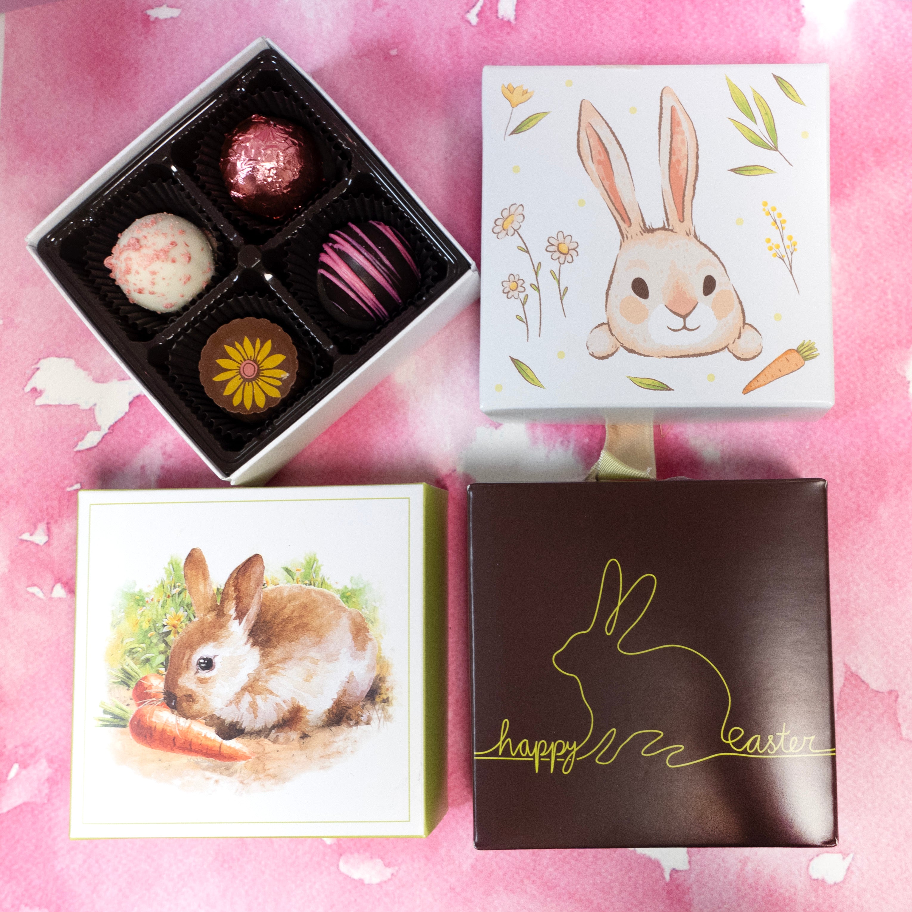 Easter Truffle Gift Box 4pc