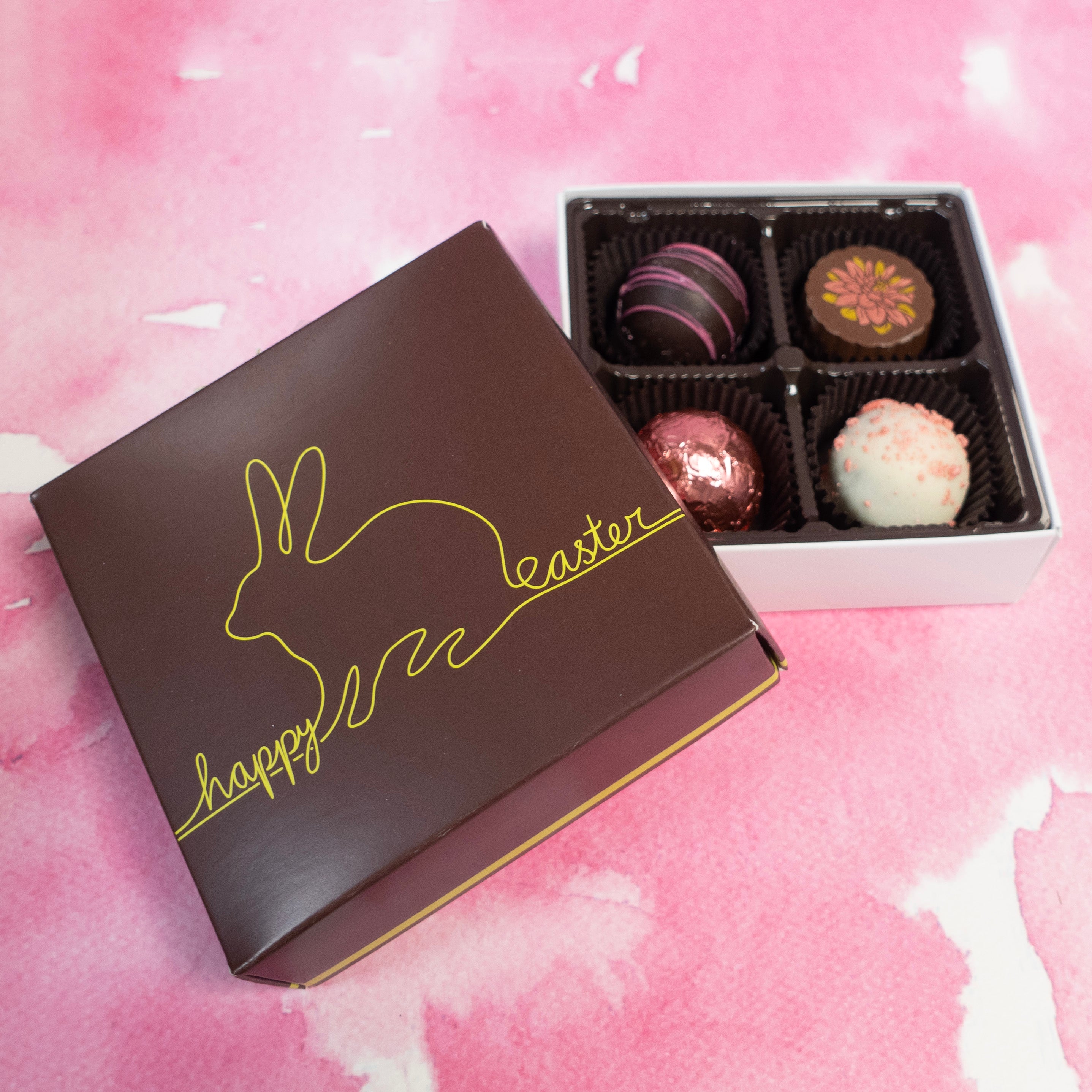 Easter Truffle Gift Box 4pc