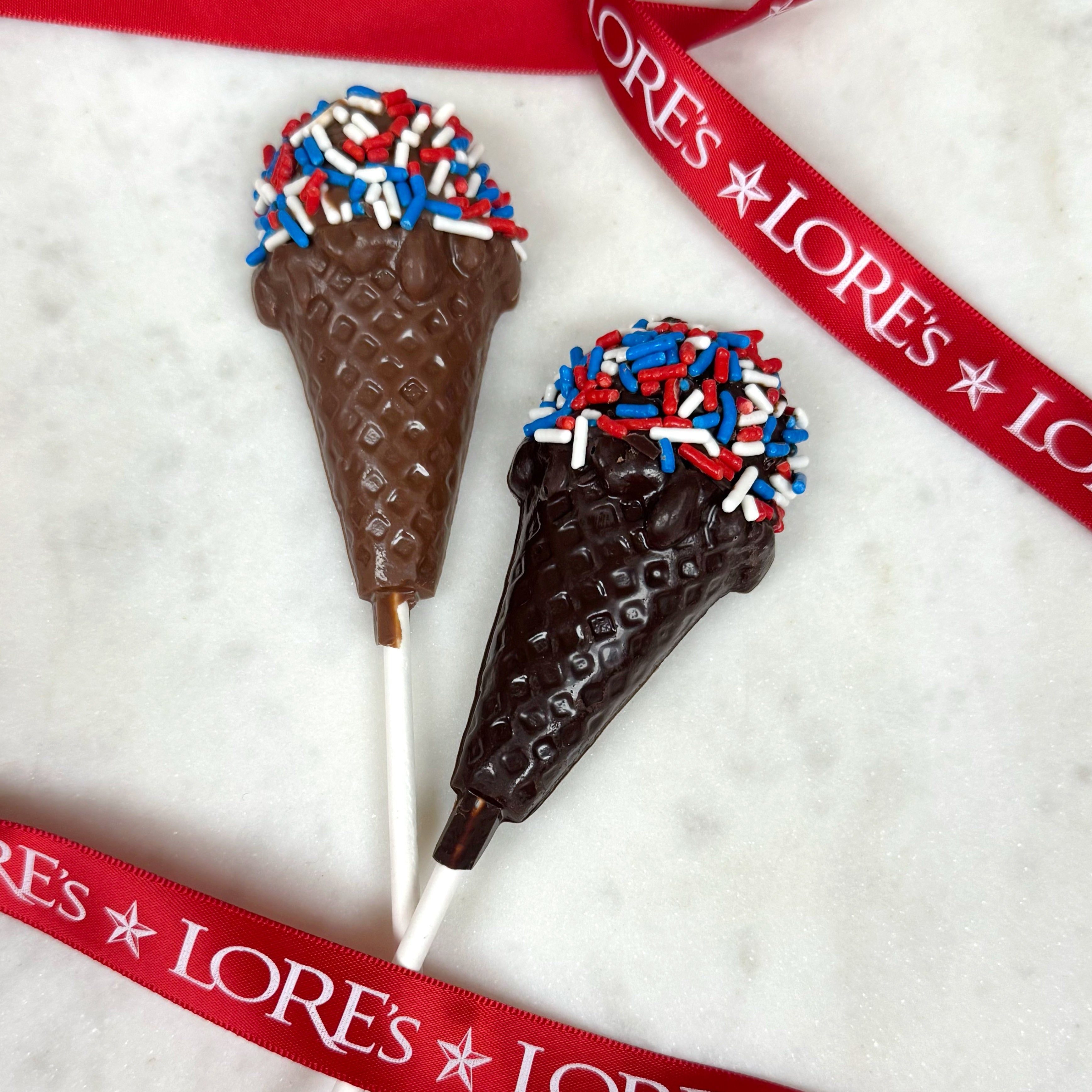 Patriotic Ice Cream Pop