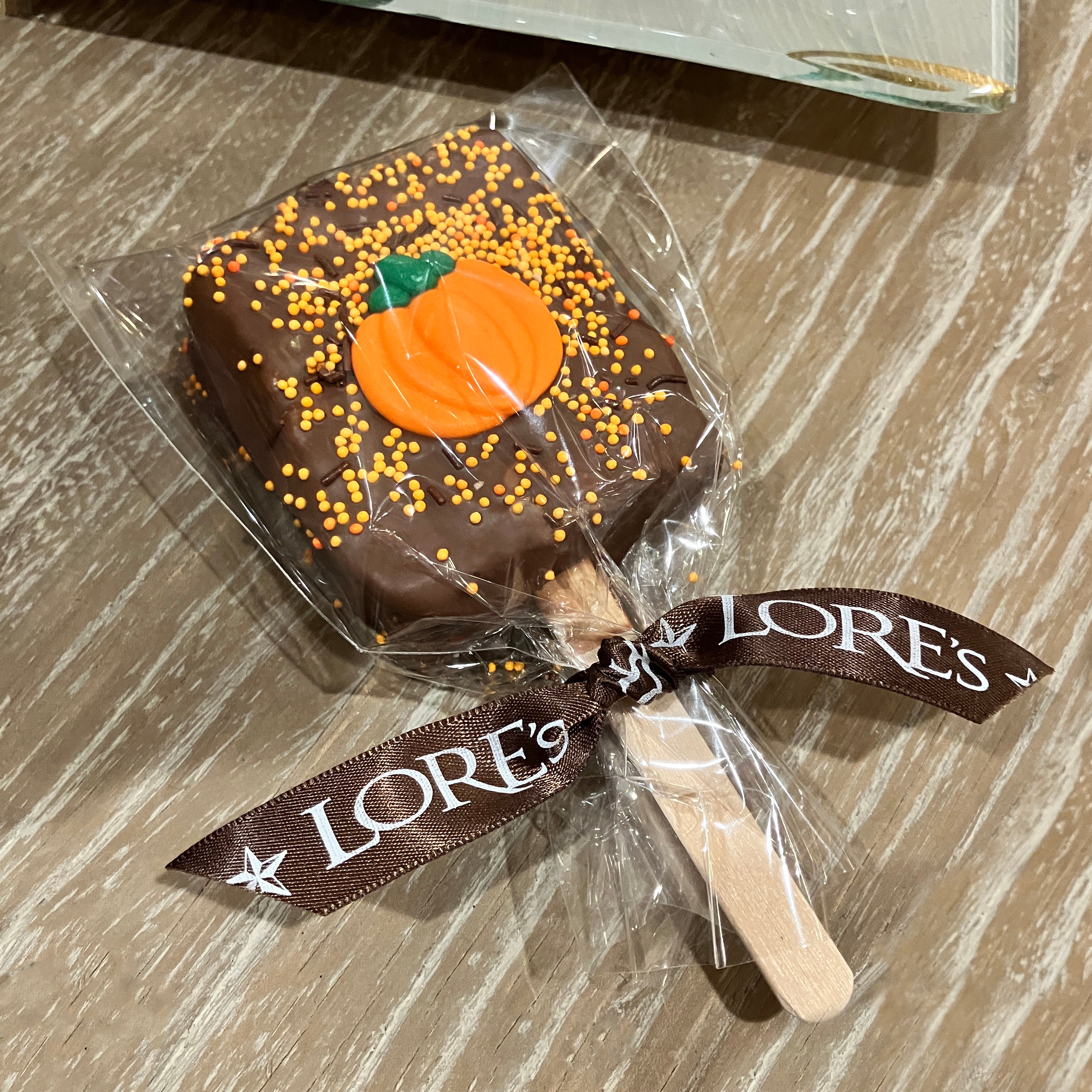 Thankgiving Rice Krispie Pop