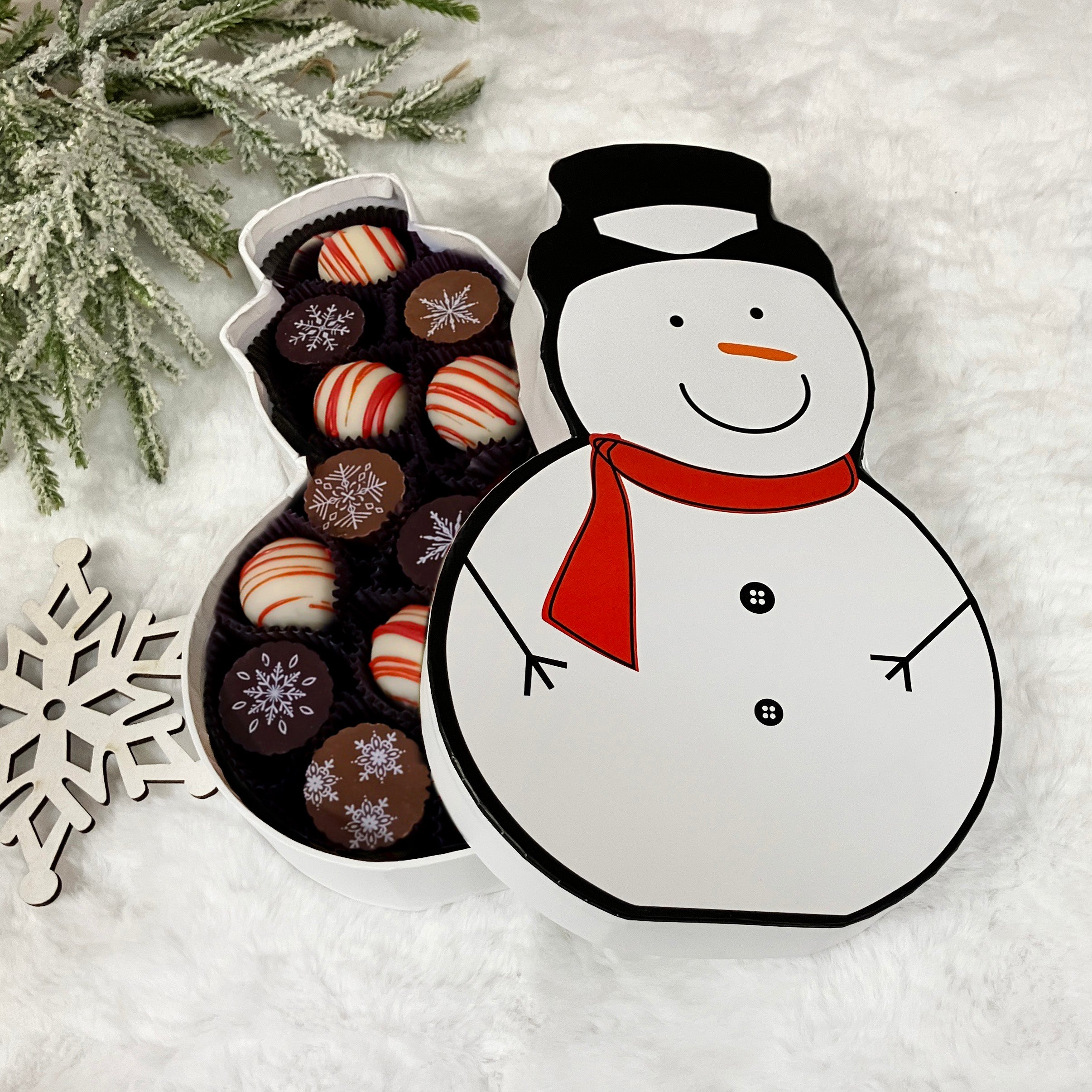 Snowman Truffle Gift Box