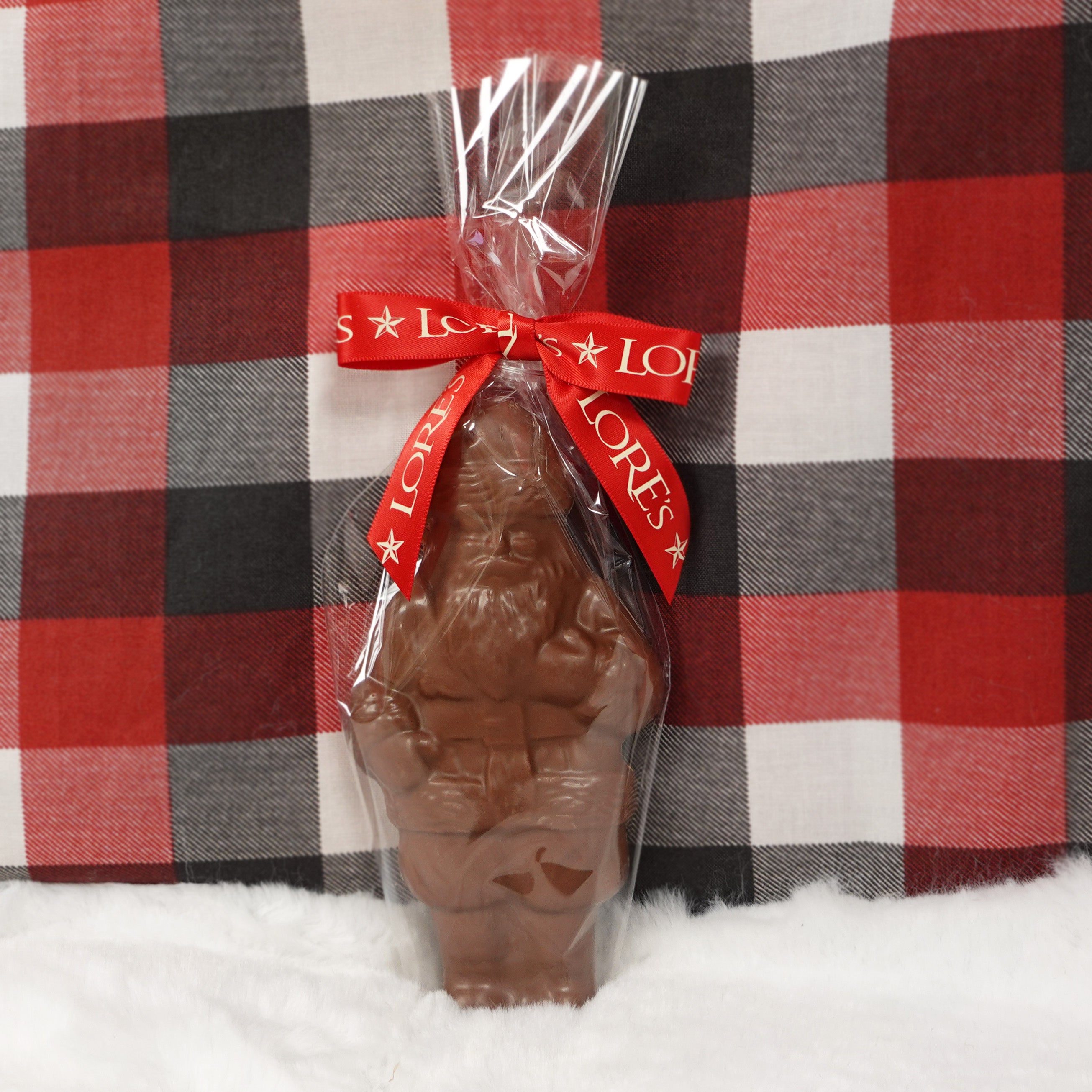 Solid Santa, Clear Cello 5 oz