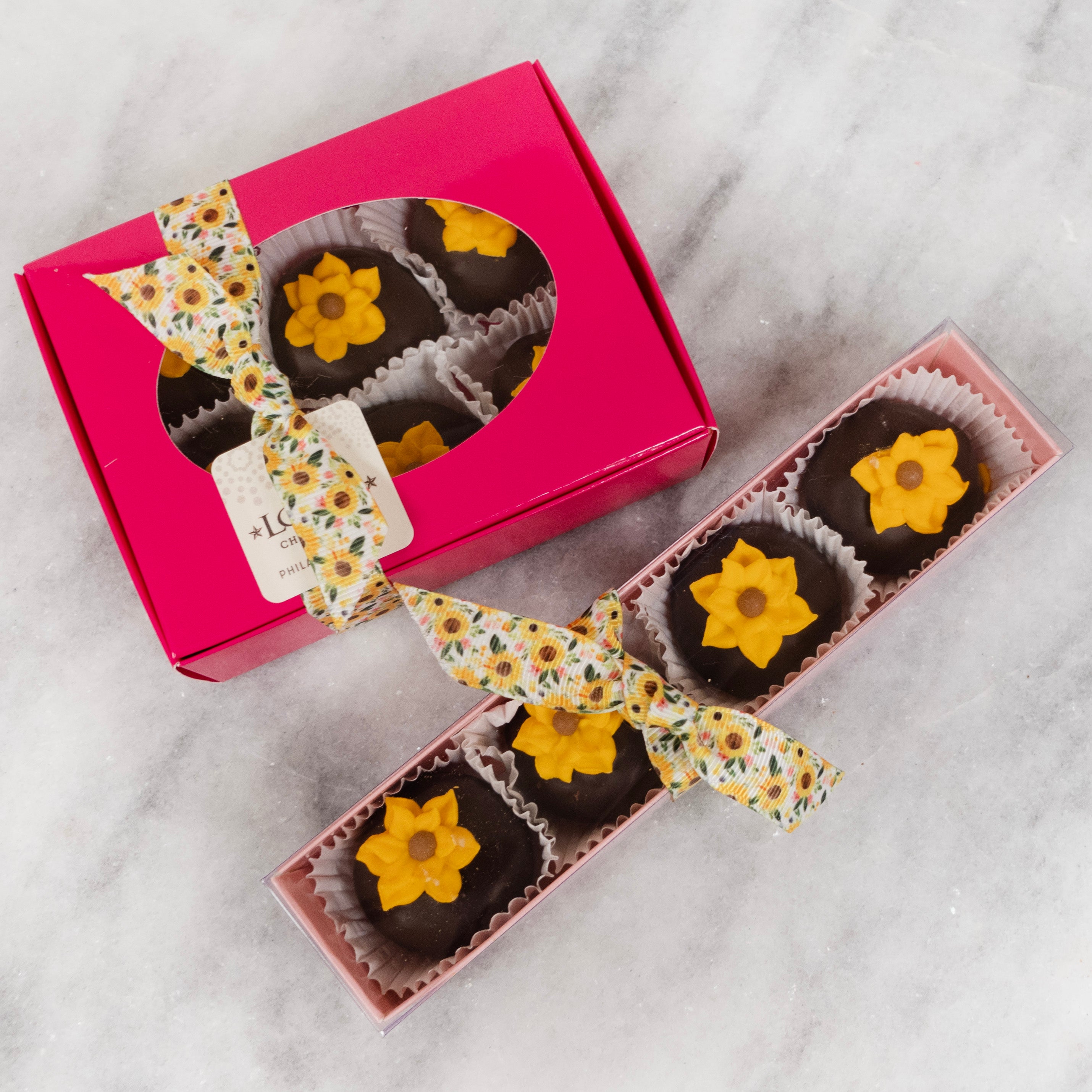 Sunflower Decorated Mints