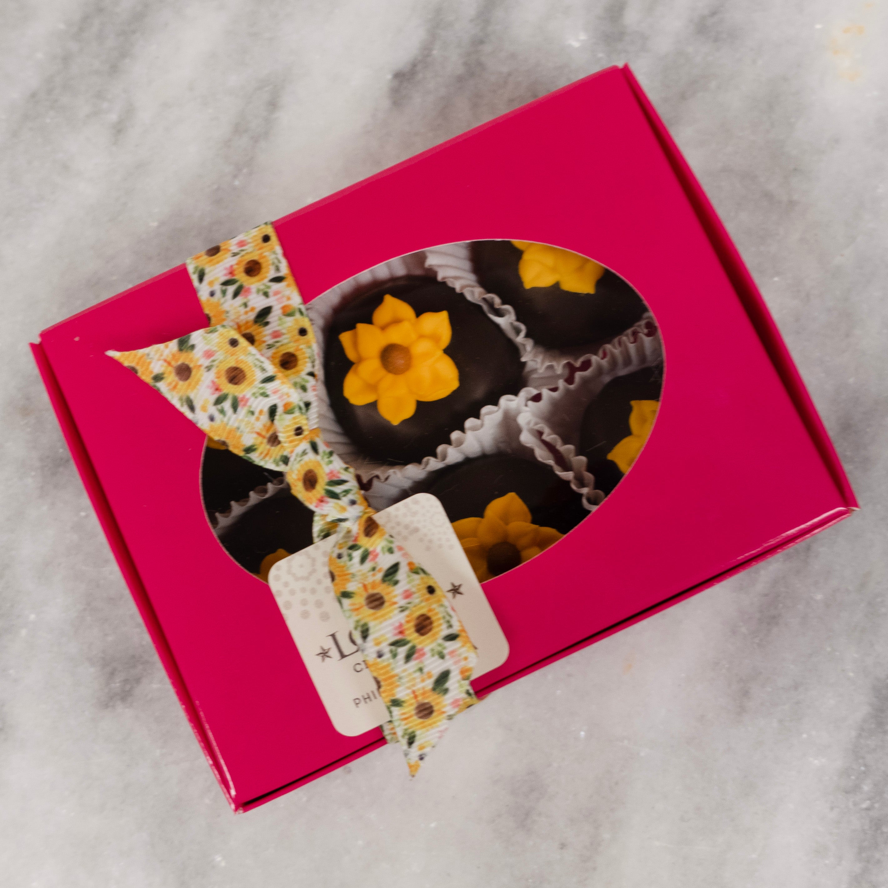 Sunflower Decorated Mints