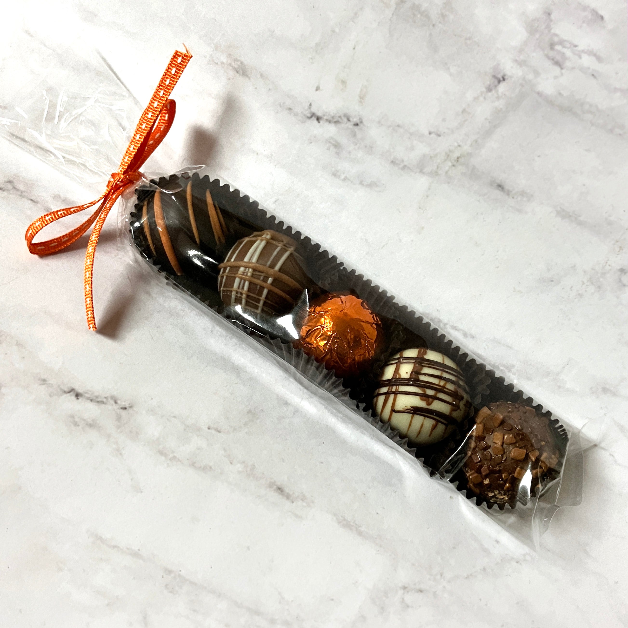 Assorted Fall-themed Chocolate Truffle Sleeves