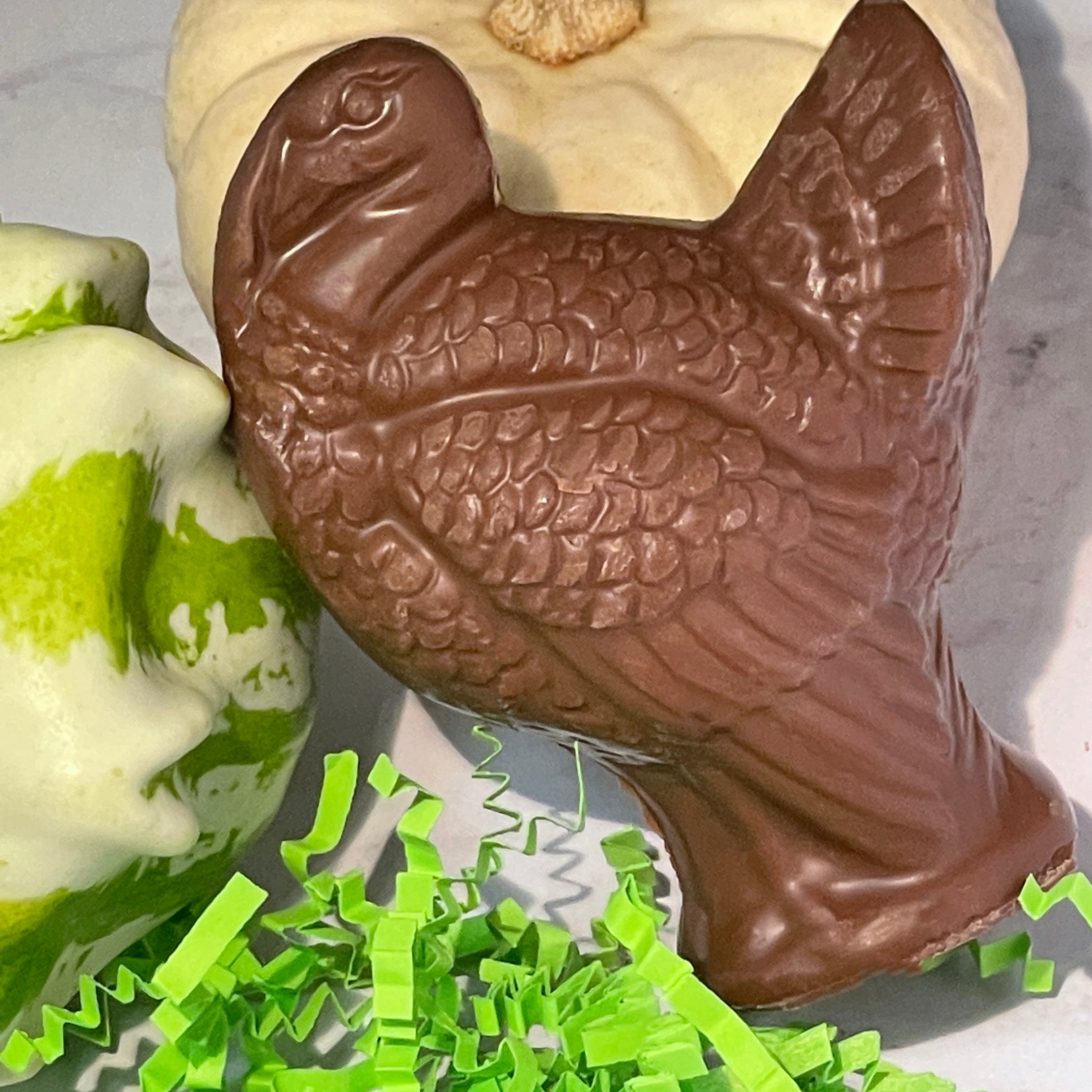 Milk chocolate turkey-semi solid-place setting size
