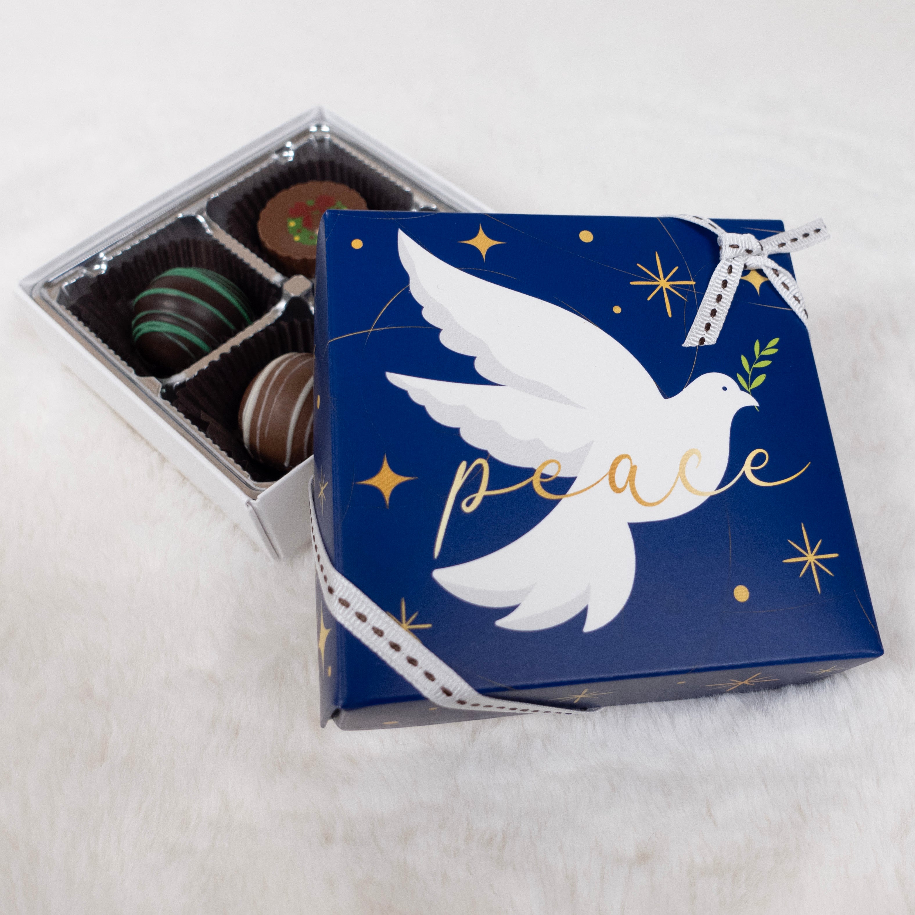 Christmas Truffle Gift Box - 4 piece