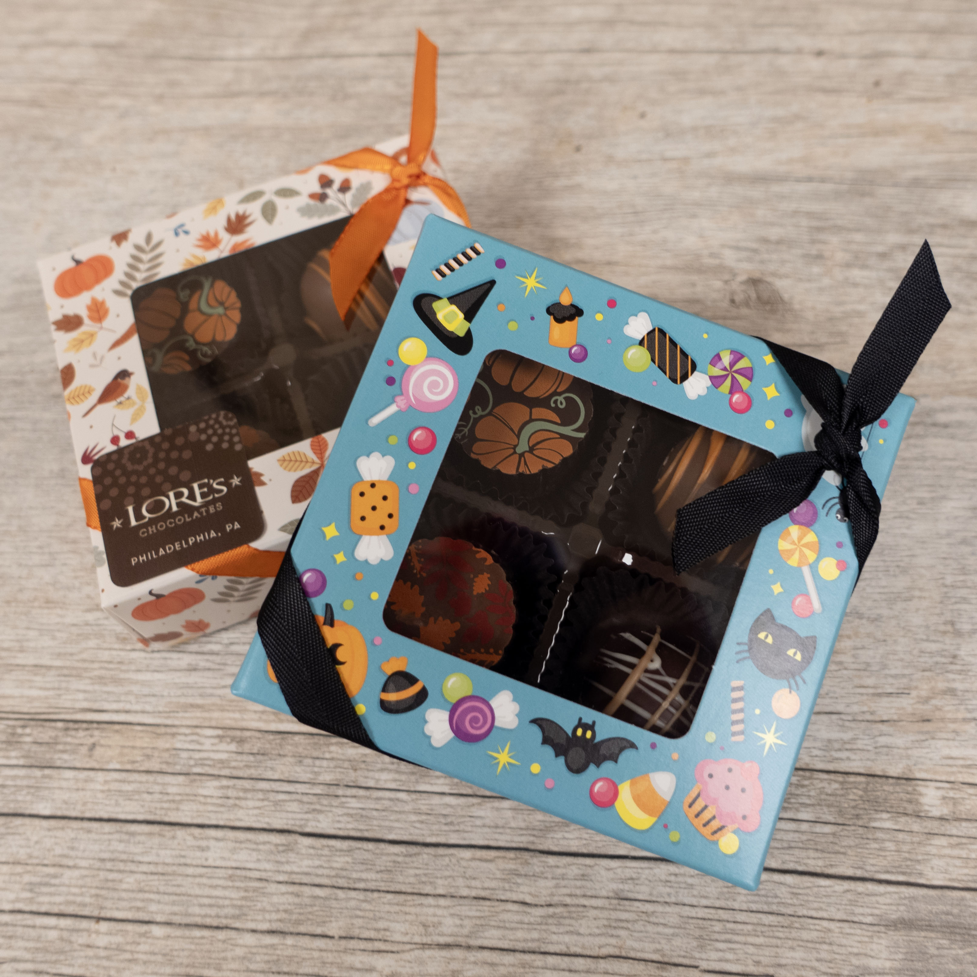 Truffle Fall Halloween Gift Box 4 pc