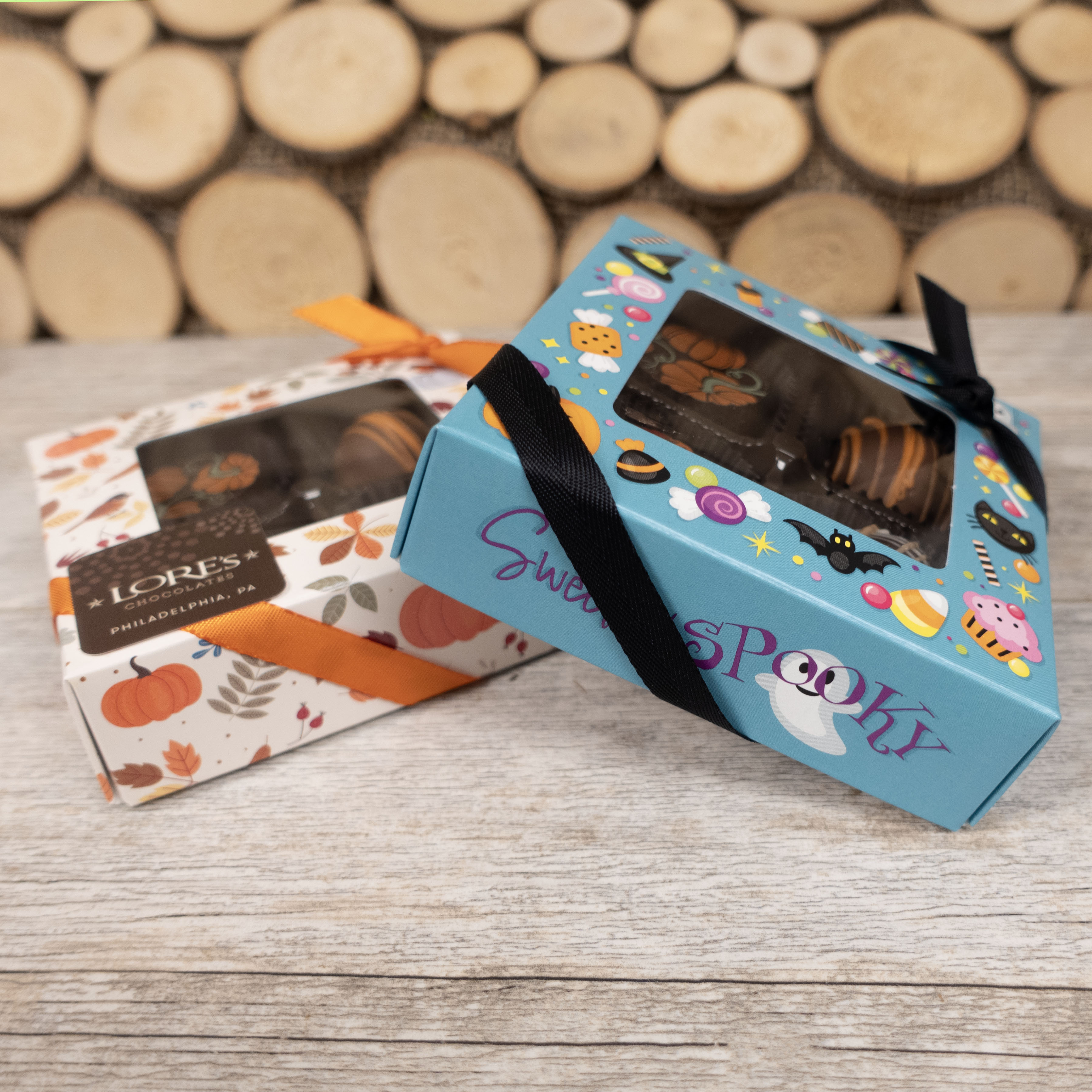 Truffle Fall Halloween Gift Box 4 pc