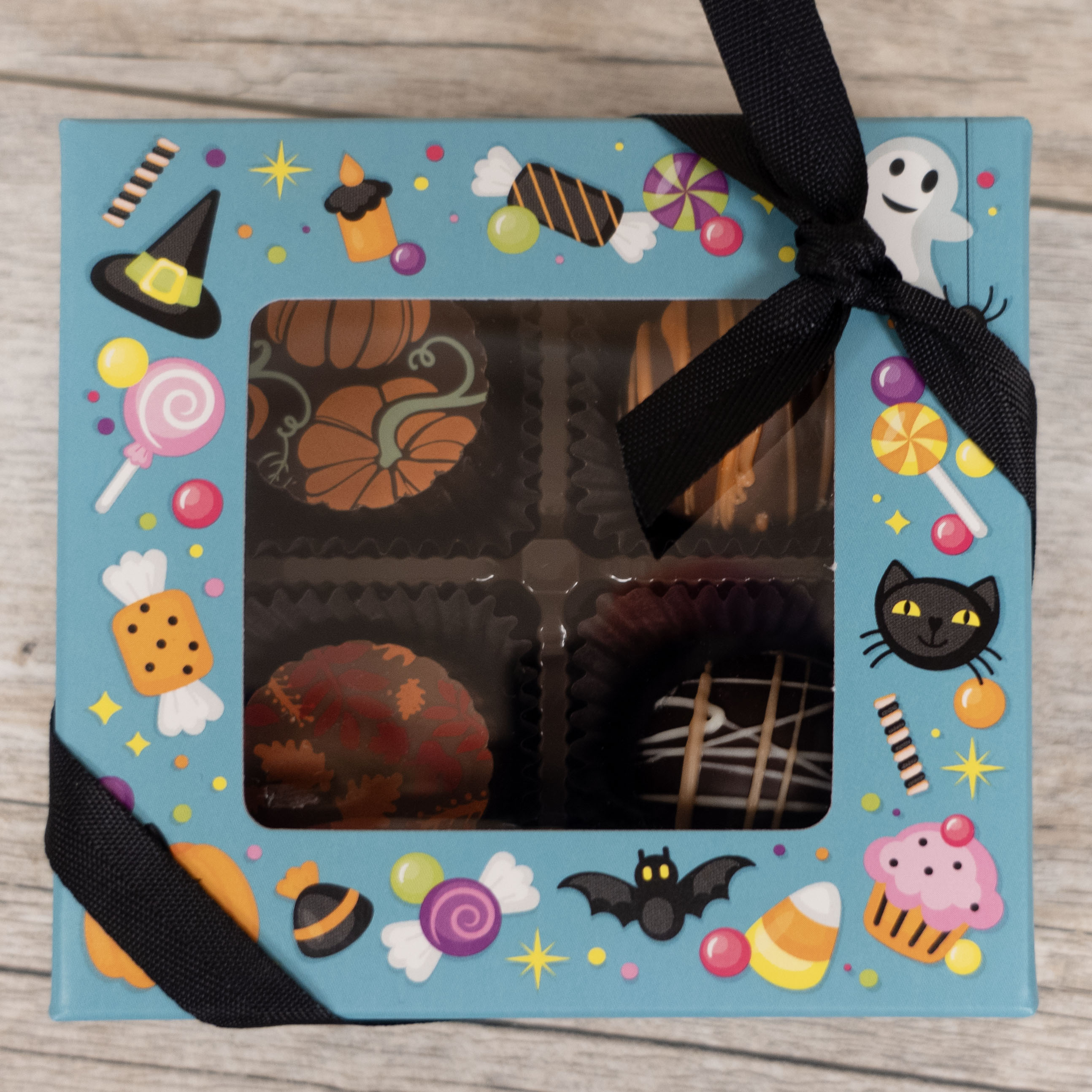 Truffle Fall Halloween Gift Box 4 pc