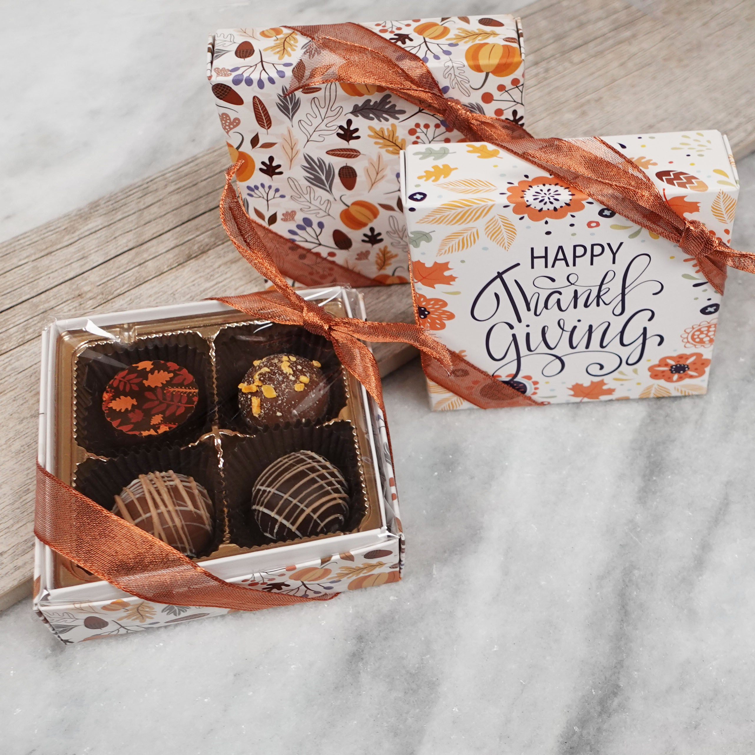 Happy Thanksgiving Truffle Box