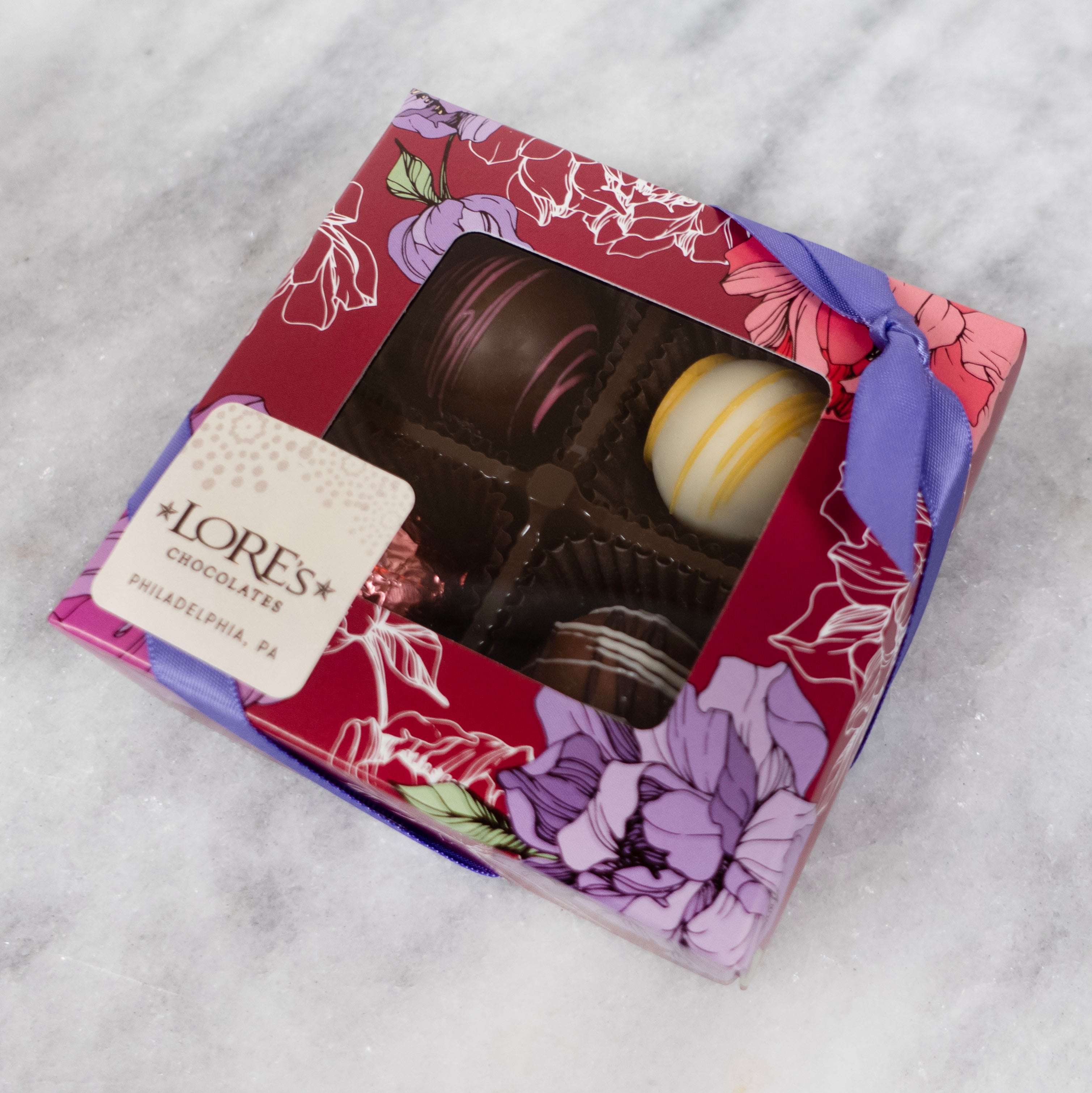 Four Piece Truffle Gift Box