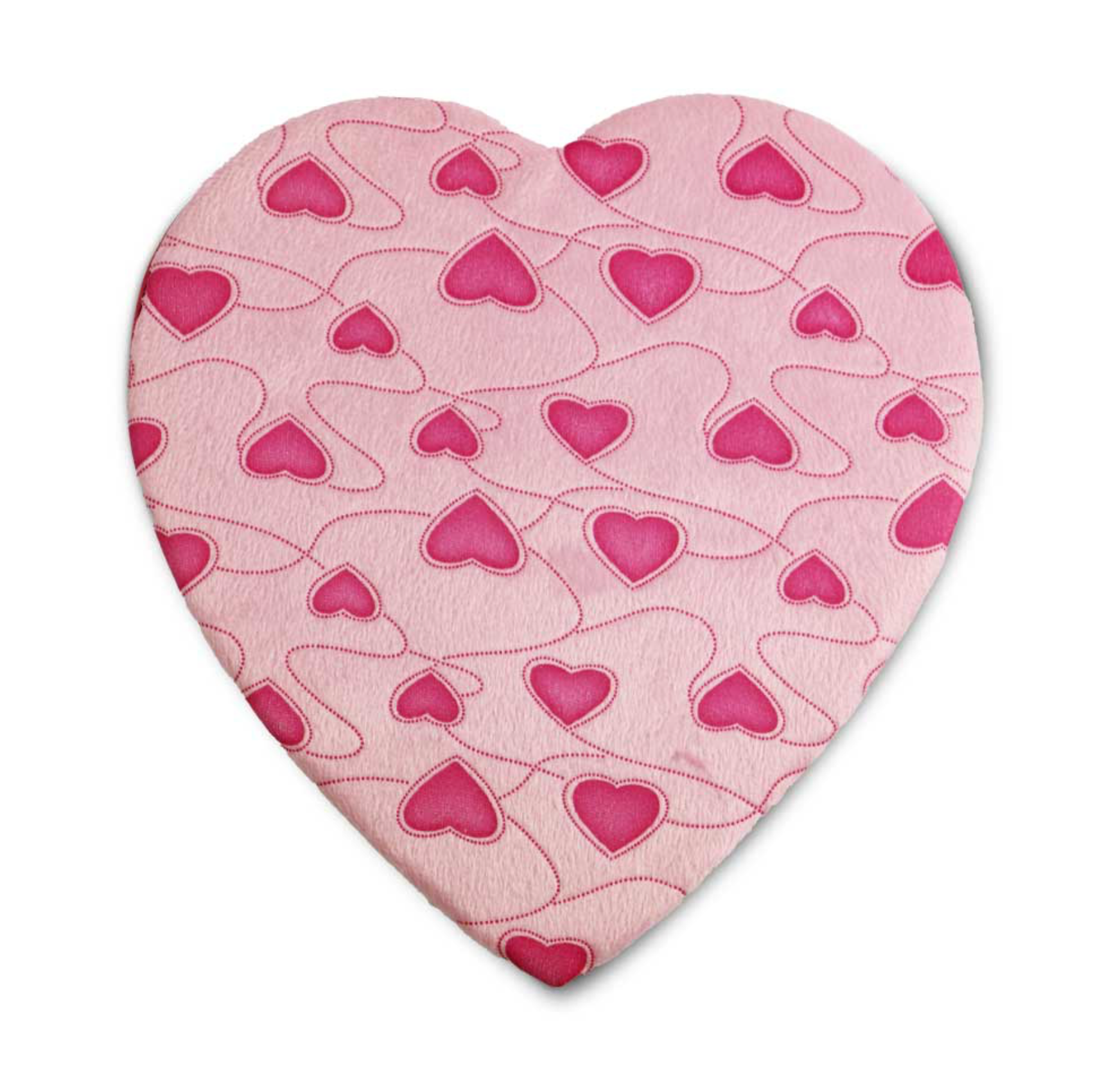  fuzzy and fun pink keepsake heart box for valentine's day - filled with  hand-selected assortment of milk and dark chocolates from Lore's chocolates