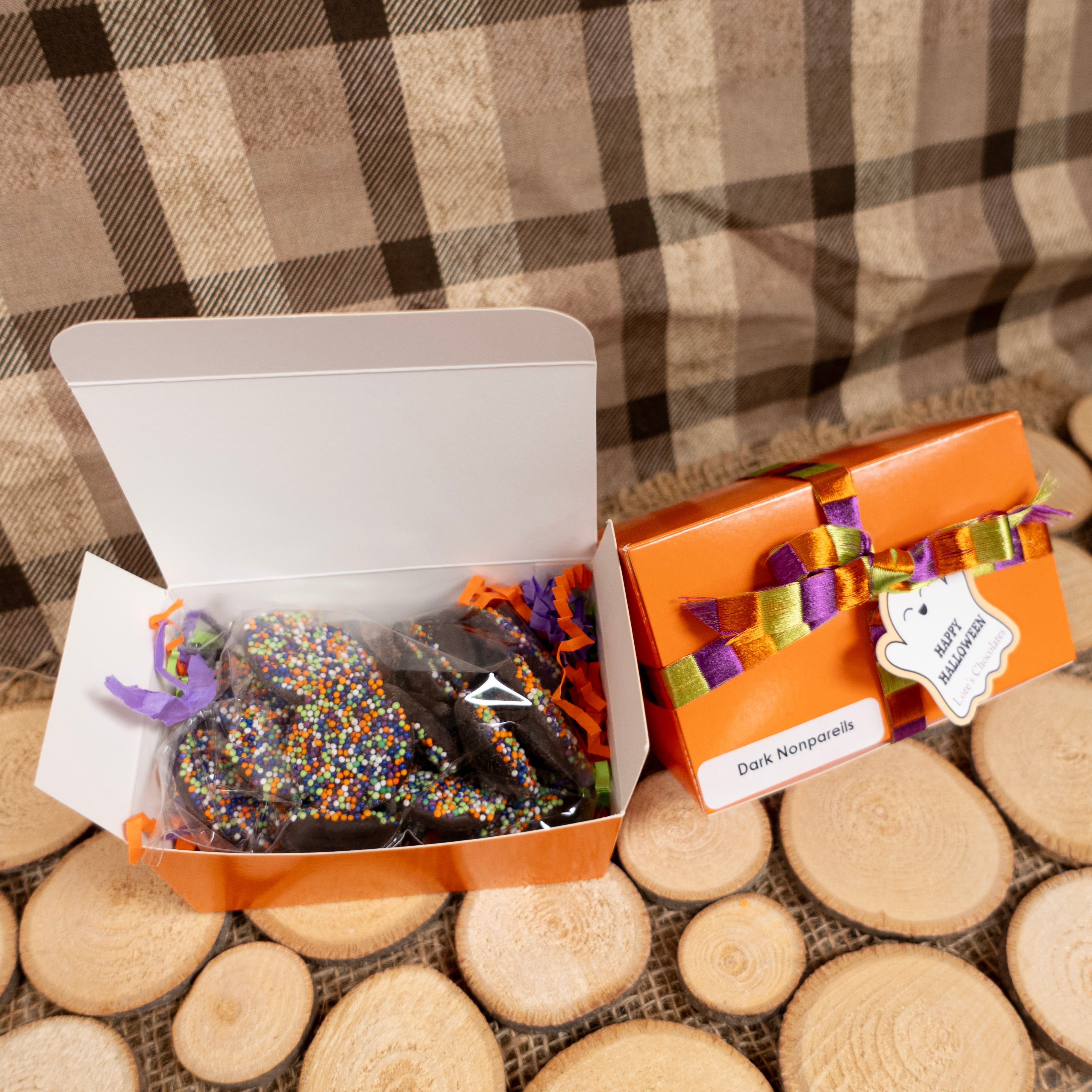 Halloween Nonpareils Ballotin Box