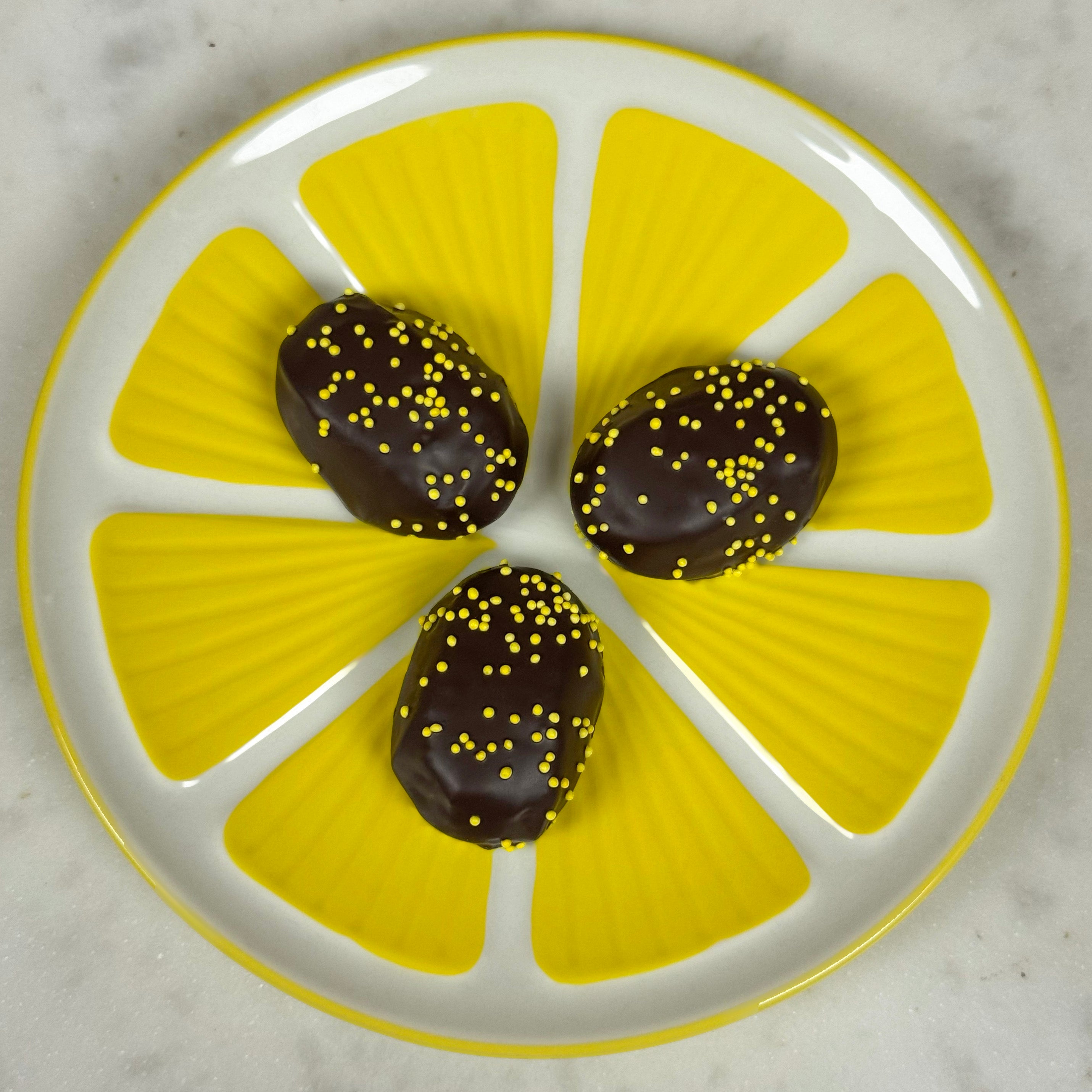 Dark Chocolate Lemon Creams