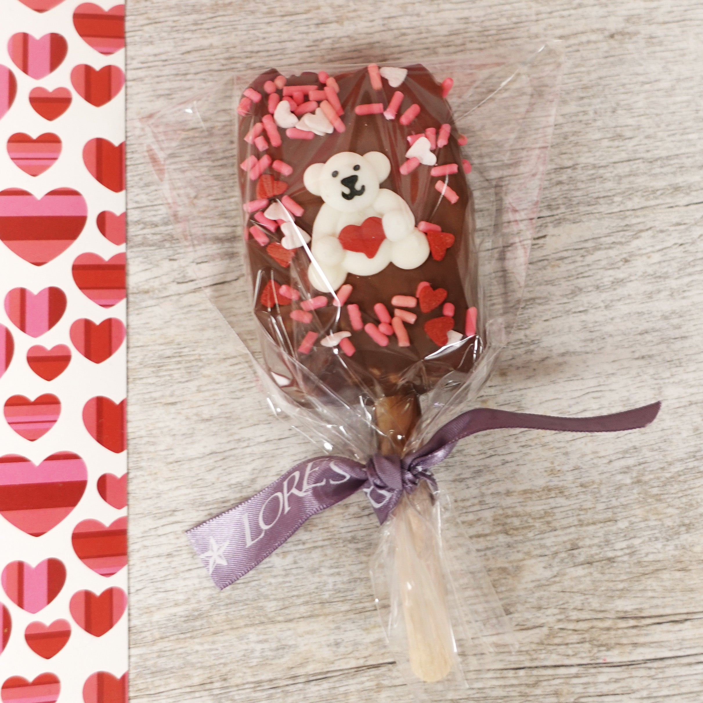 Valentine's Rice Krispie Pops