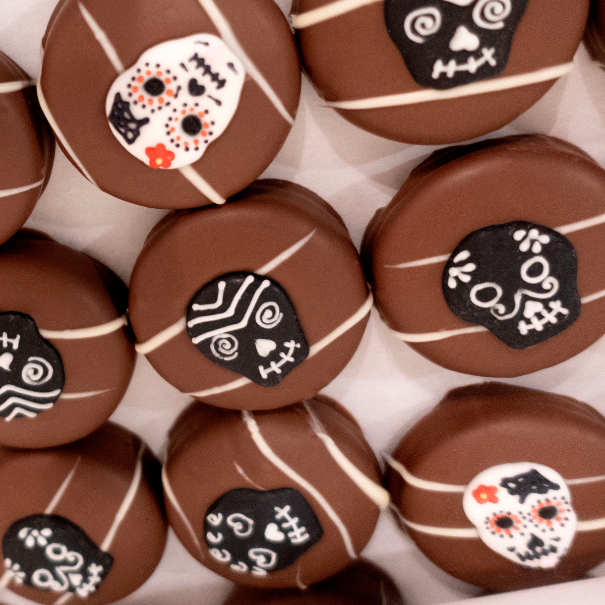 Day of the Dead Chocolate Covered L'Oreos