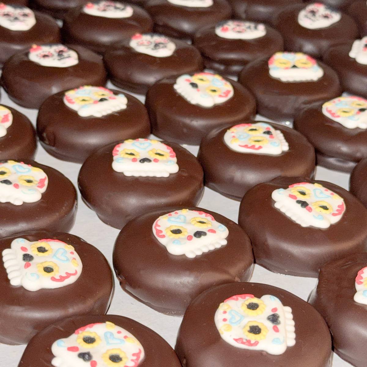 Day of the Dead Chocolate Covered L'Oreos