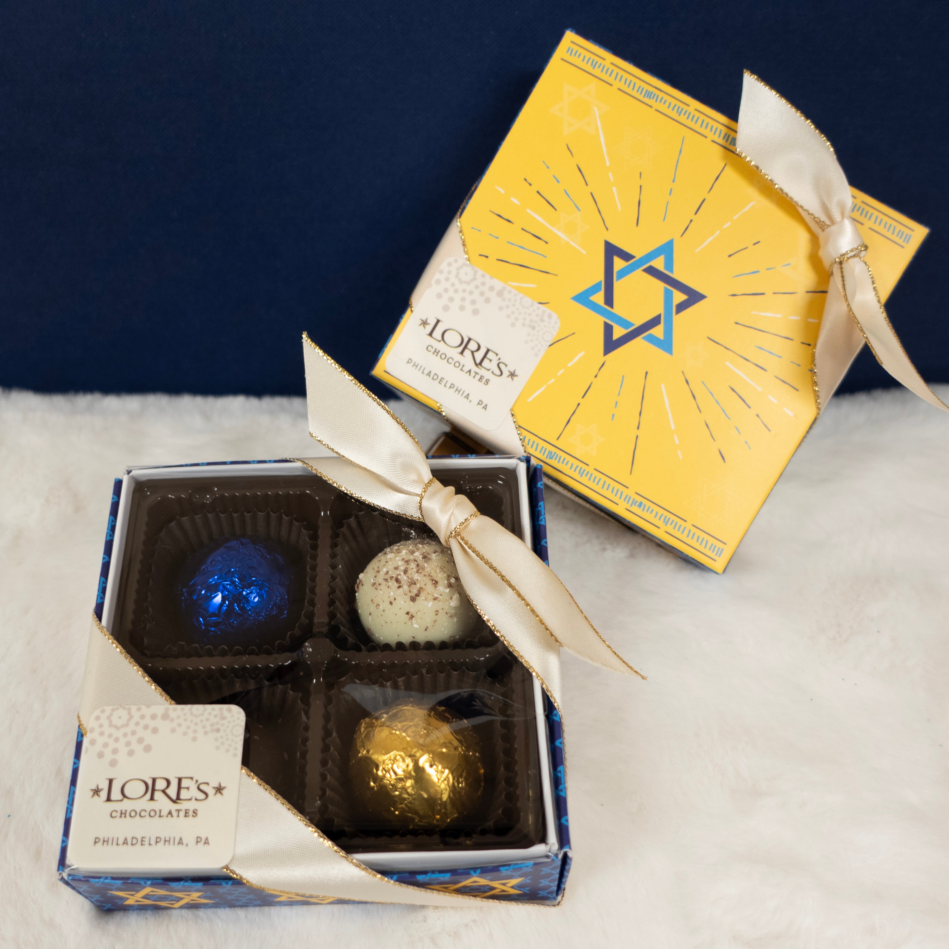 Hanukkah Truffle Gift Box