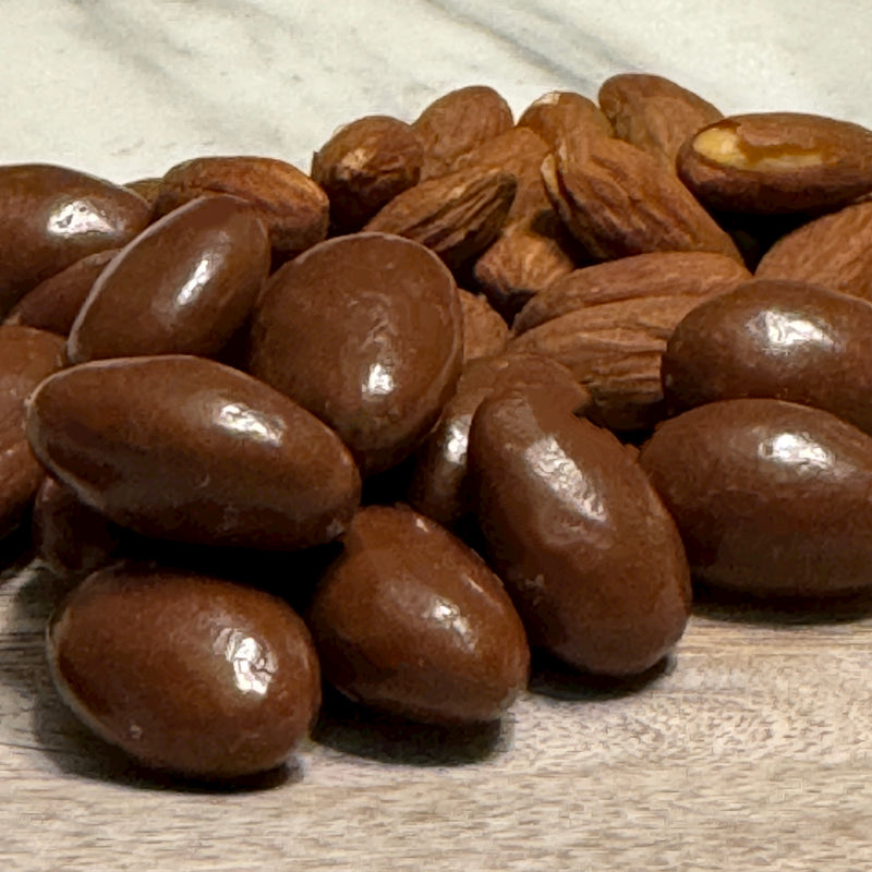 Milk Chocolate Panned  Almonds