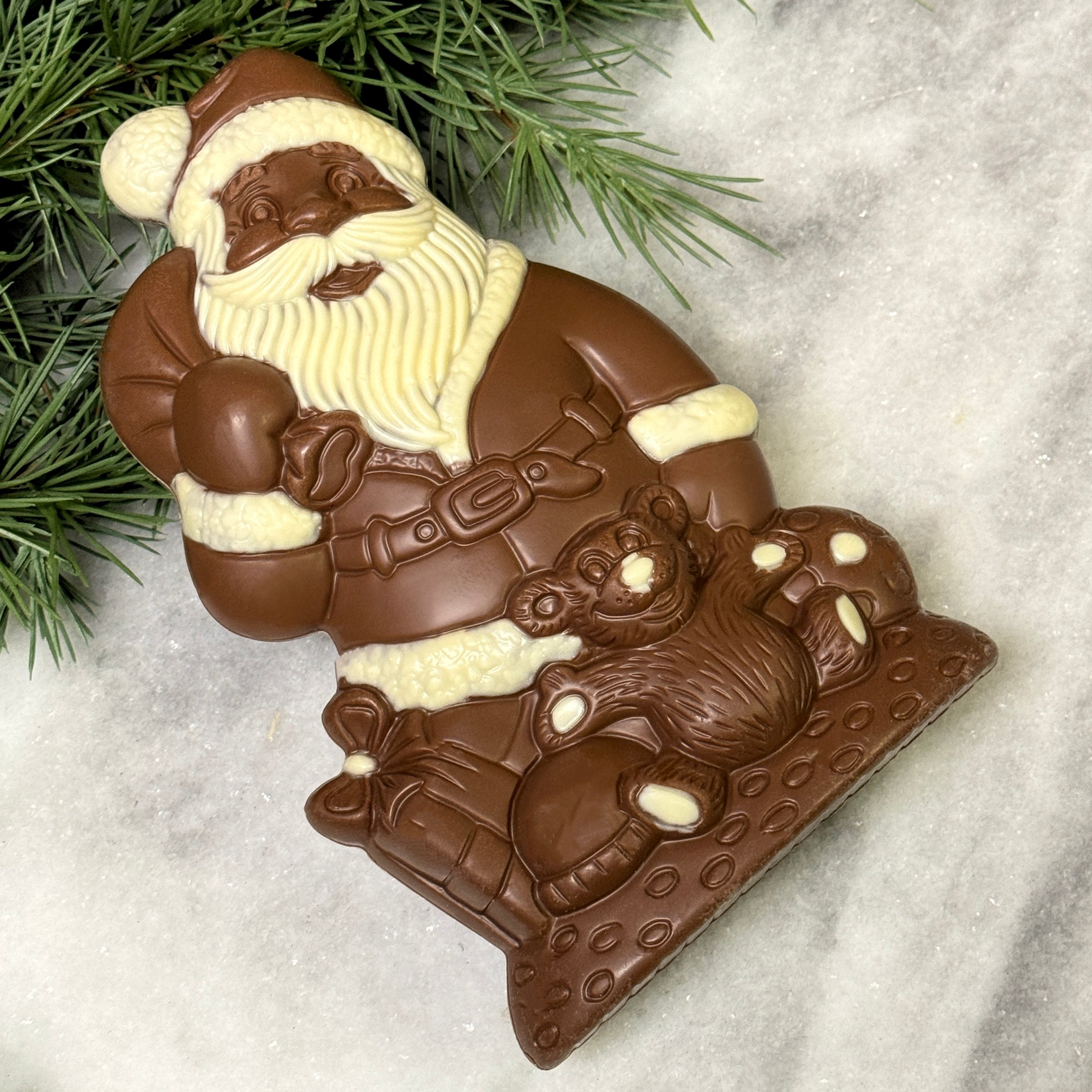 Semi solid Kris Kringle Santa-milk chocolate 