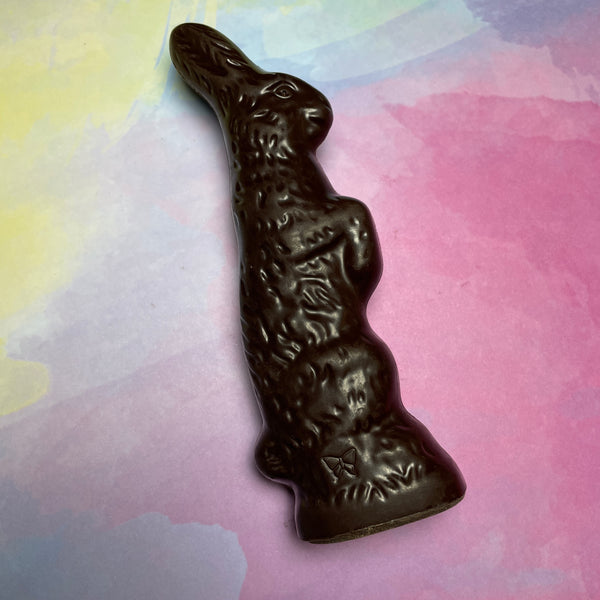 Solid Chocolate Tall Bunny