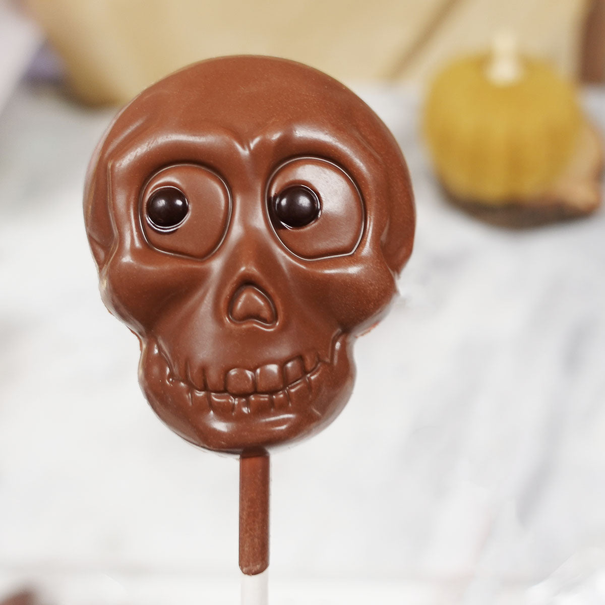 Chocolate Skull Pop