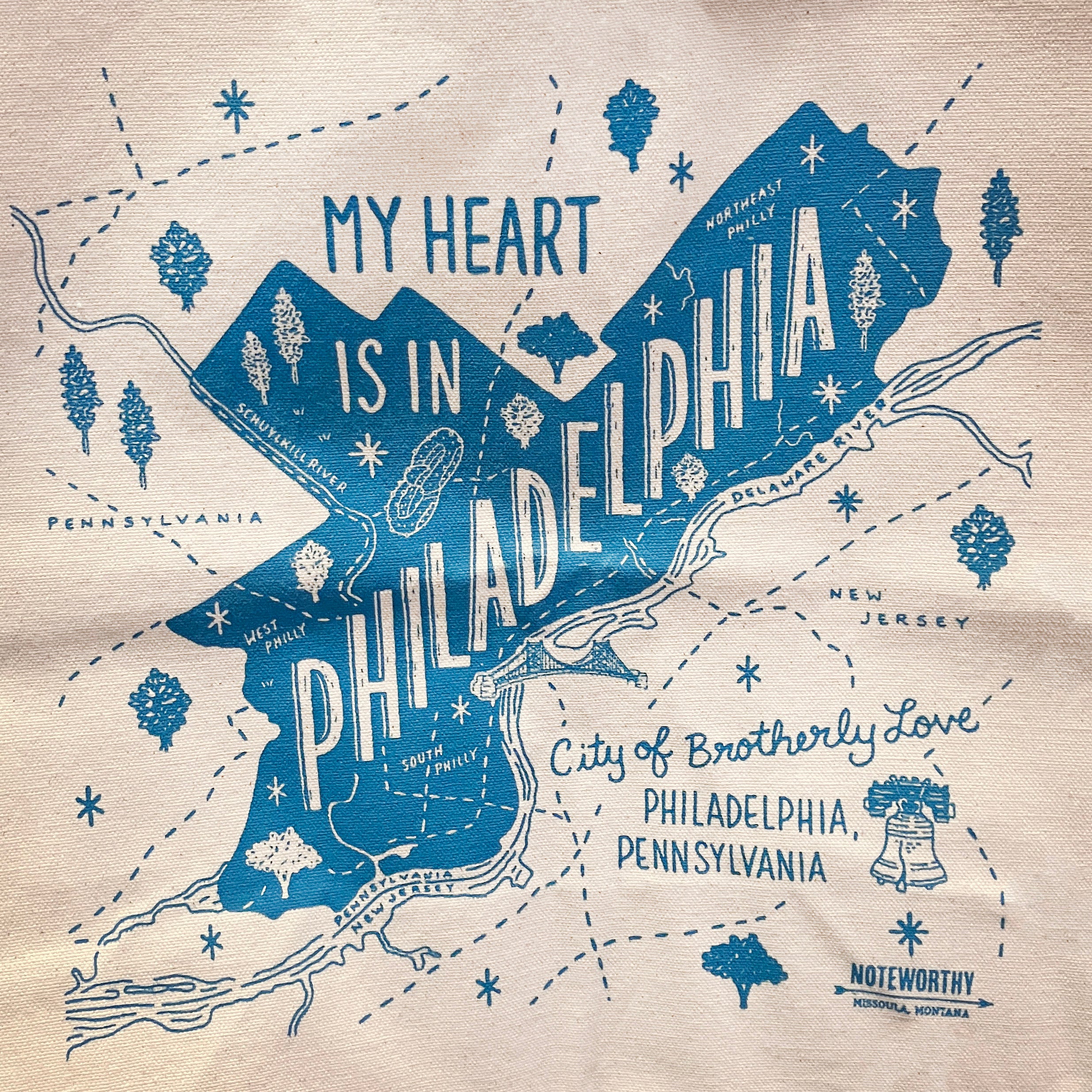 Tote Bag - My Heart is in Philadelphia
