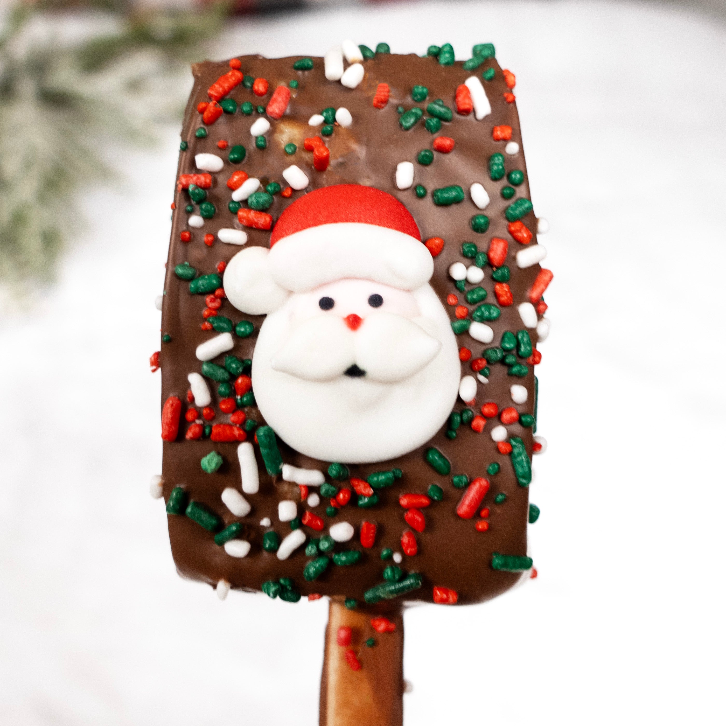 Christmas Santa Rice Krispie Pop