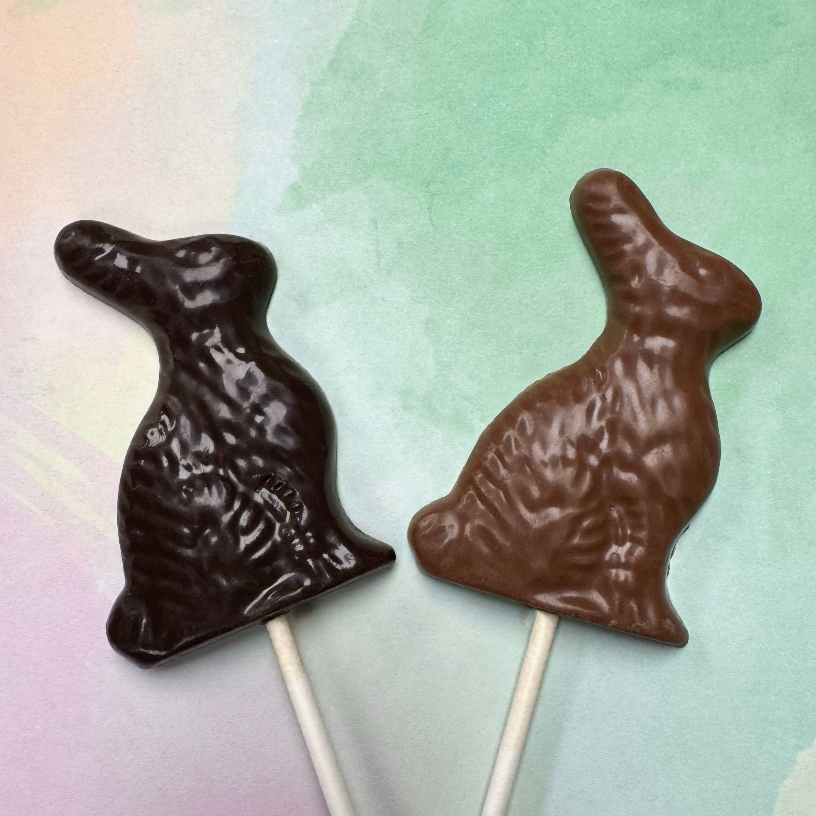 Chocolate Sitting Bunny Pop