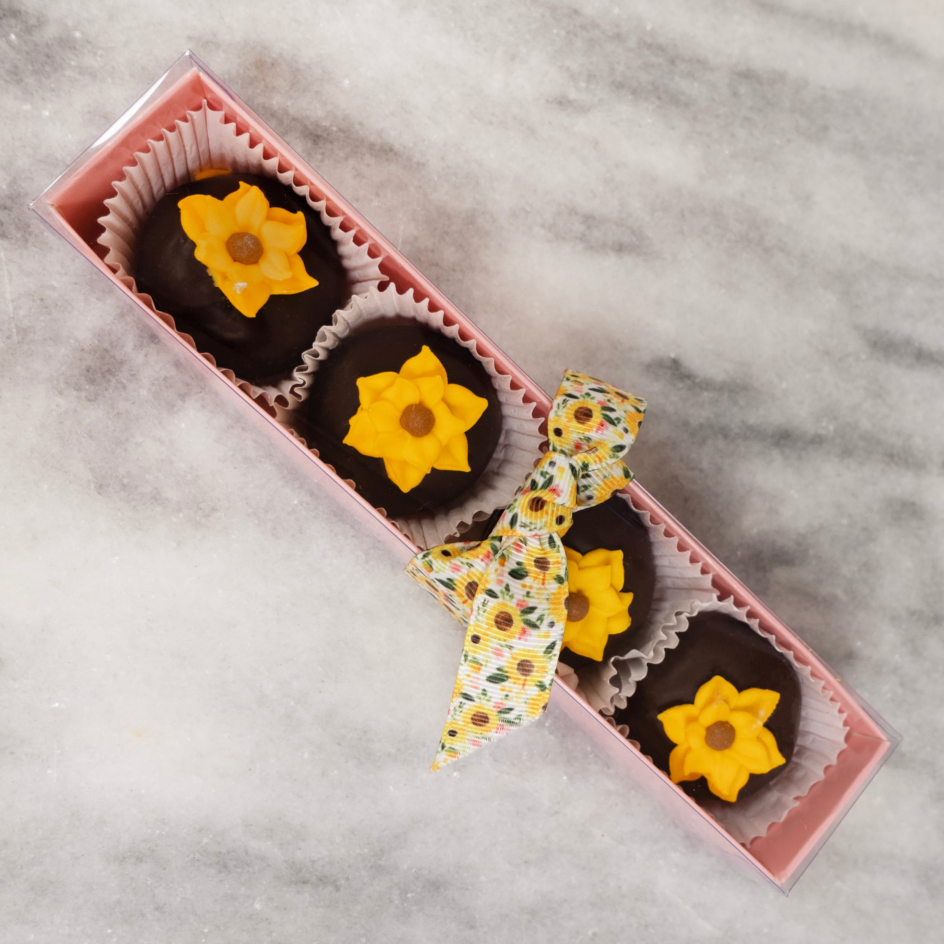 Sunflower Decorated Mints