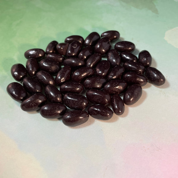 tender Black Licorice Jelly Beans-Vegan