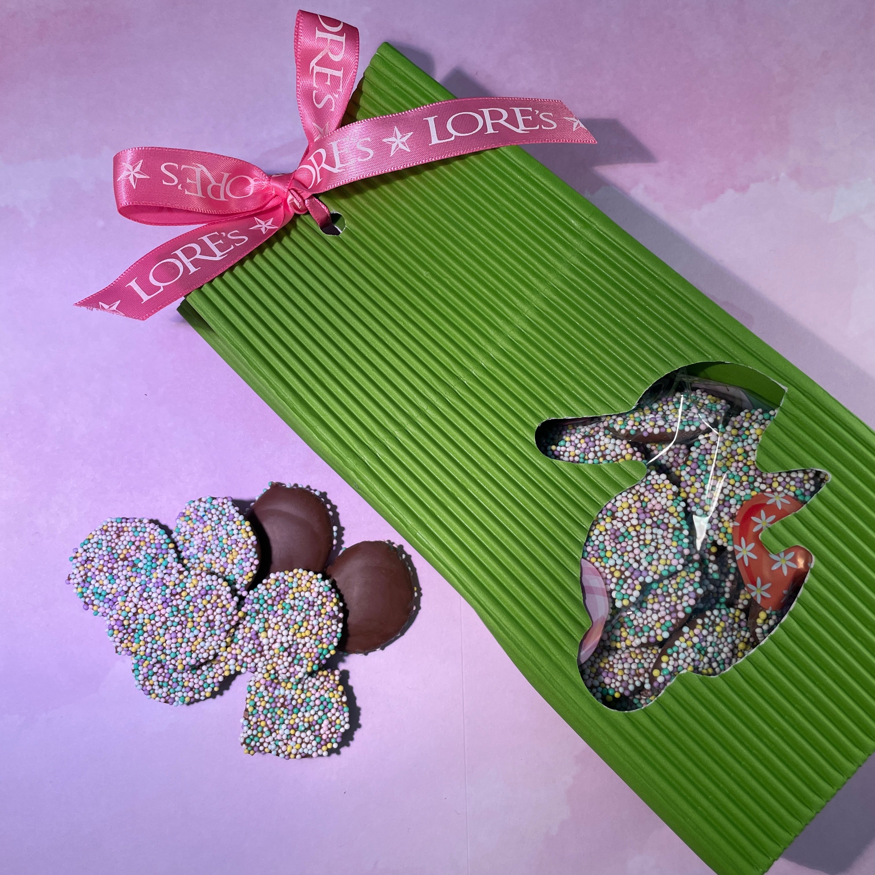 Non Pareils -Easter-Bunny window gift bag
