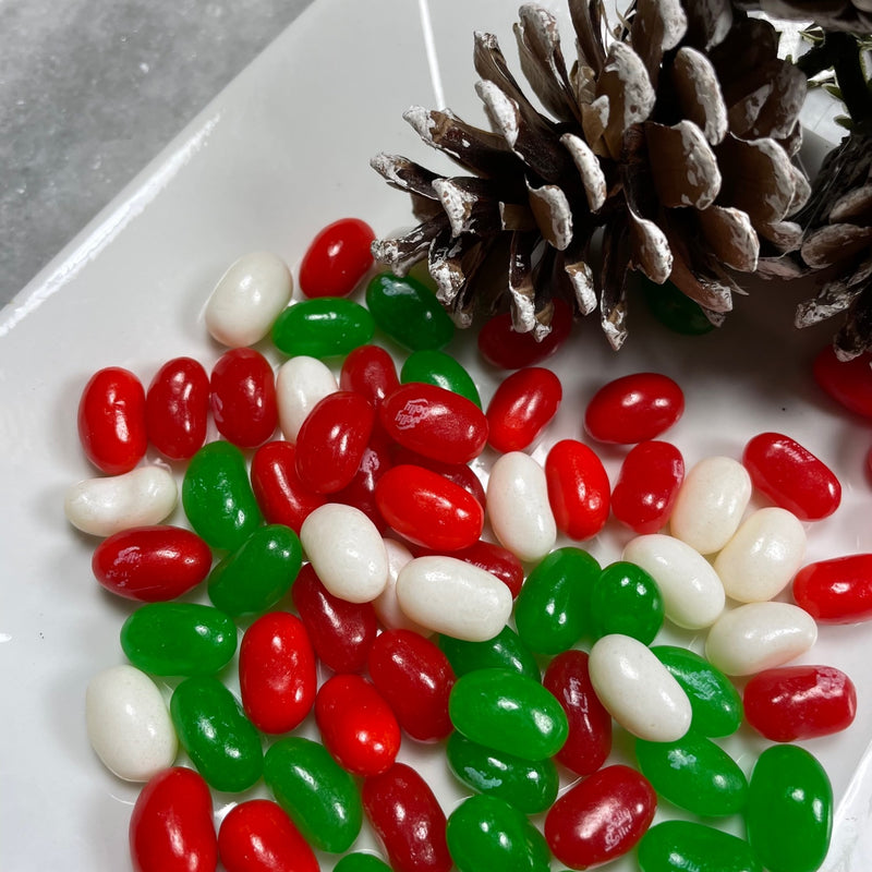 jelly beans-cherry jelly bean-jelly belly green apple-red green white jelly beans