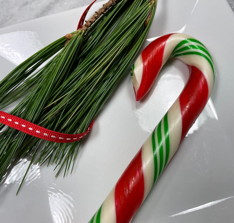 Candy Cane - hand made-wintergreen