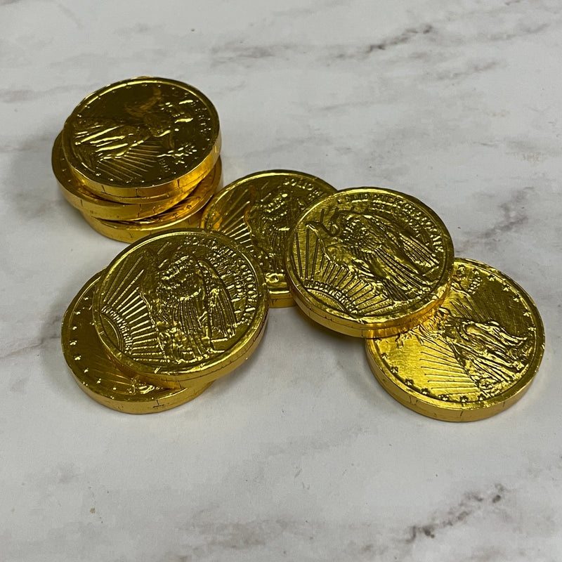Gold Foiled Coins