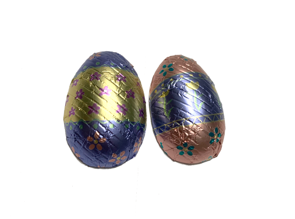 Lore's Chocolates - Foiled Flat Eggs